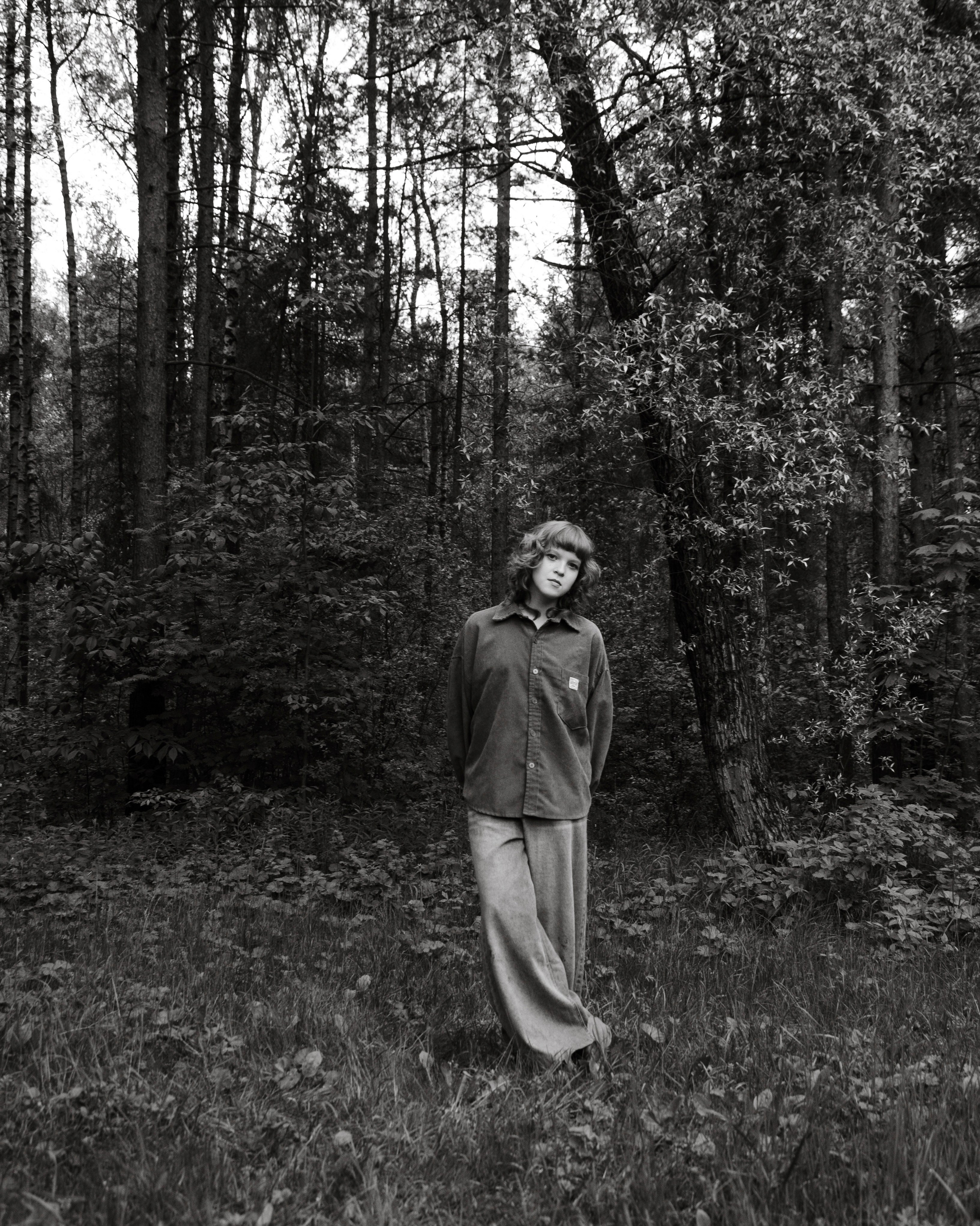 Лера в парке. Varygraphy