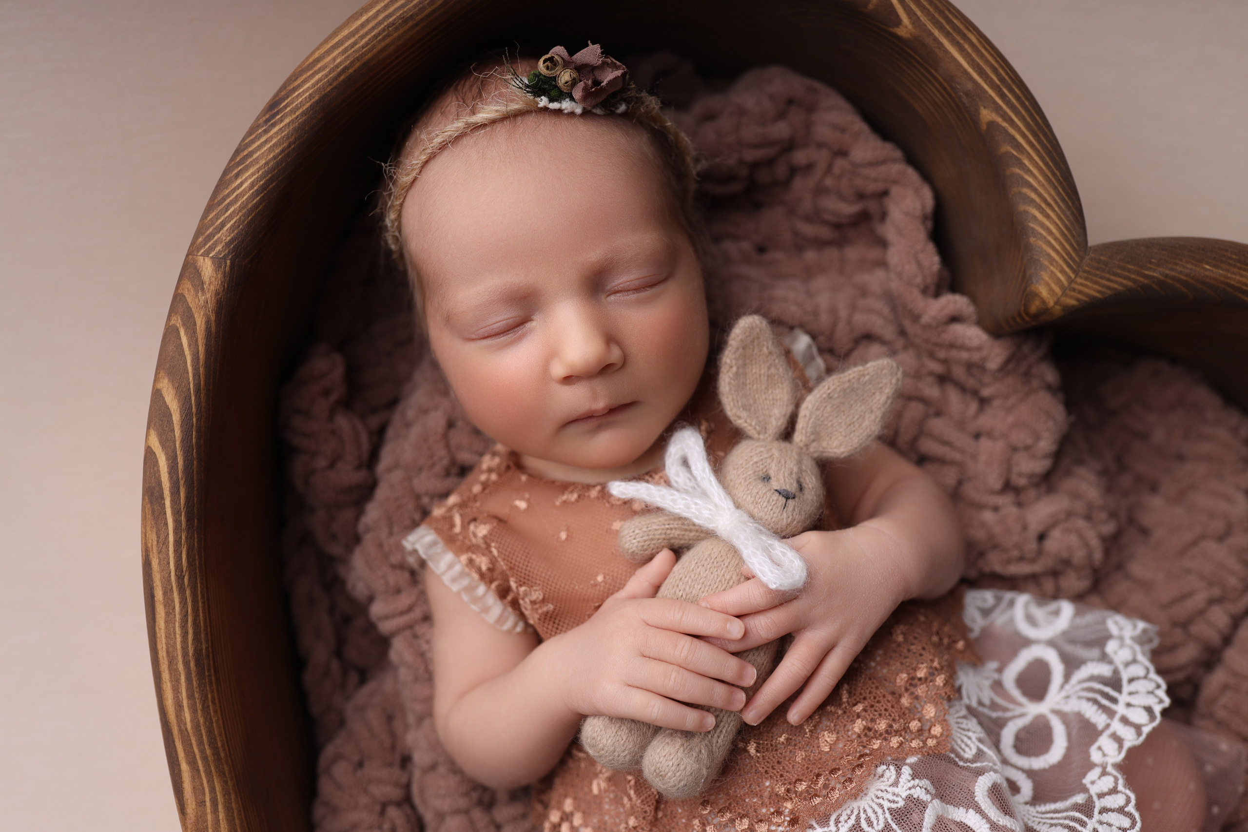 Newborn девочки. Фотограф новорожденных Модяева Ирина