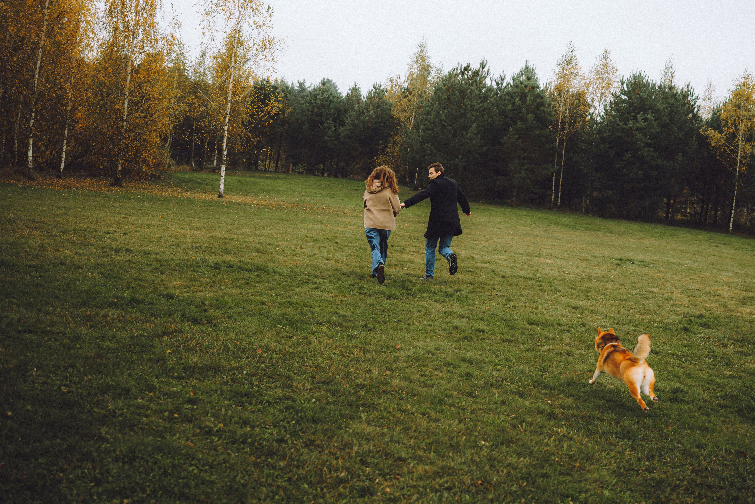 Настя, Юра и Скай