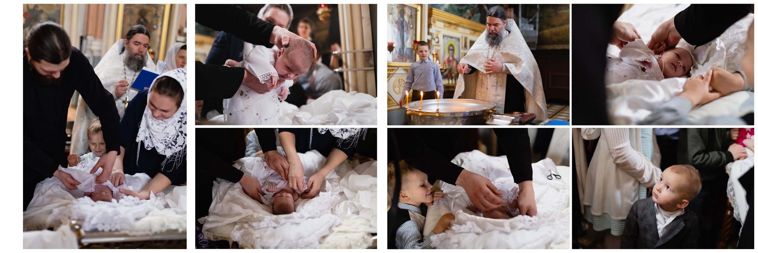 Фотокнига таинства крещения крестин