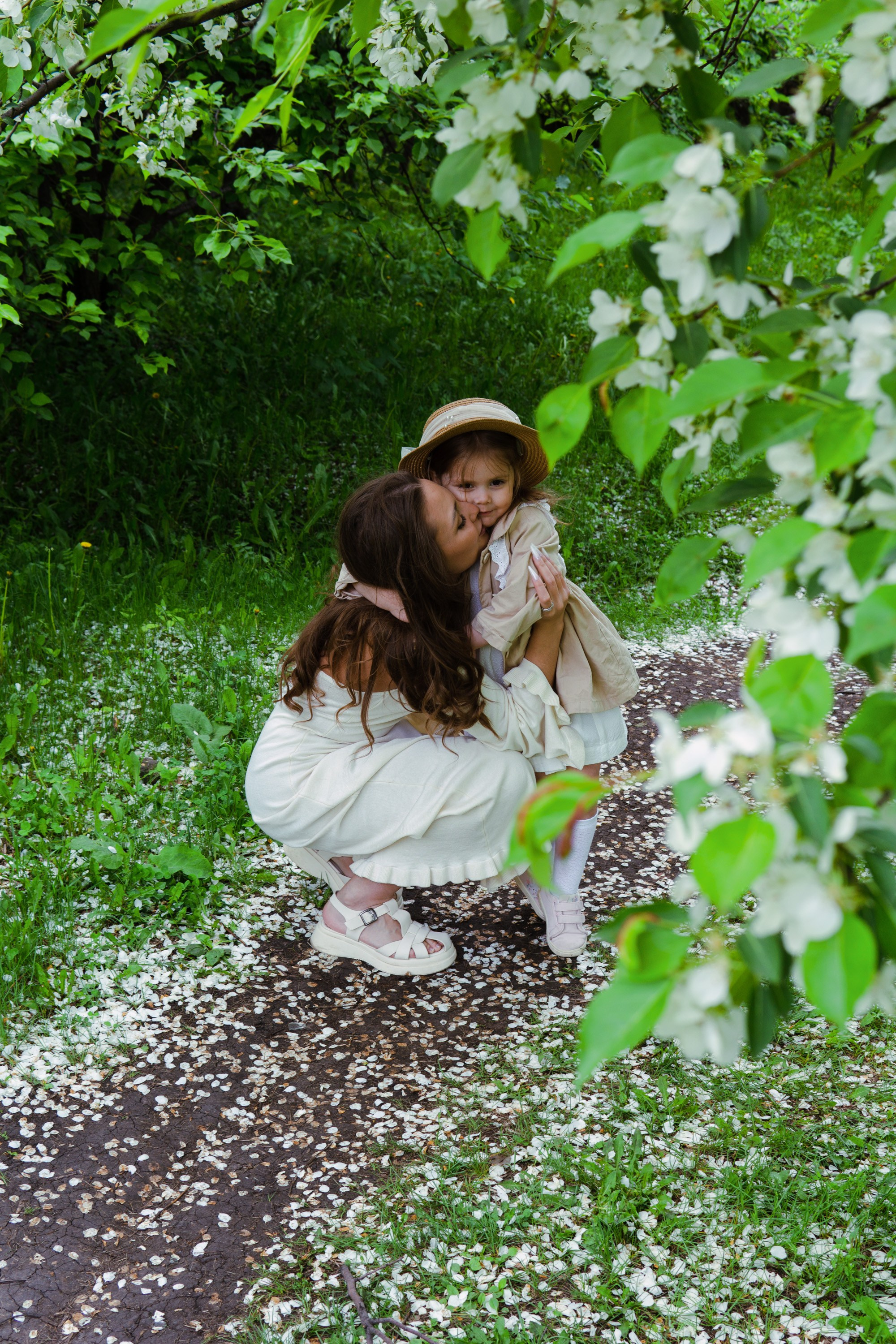 Весенняя фотосессия для мамы с дочкой. Челябинск. Портретный фотограф Челябинск Константин Марунин