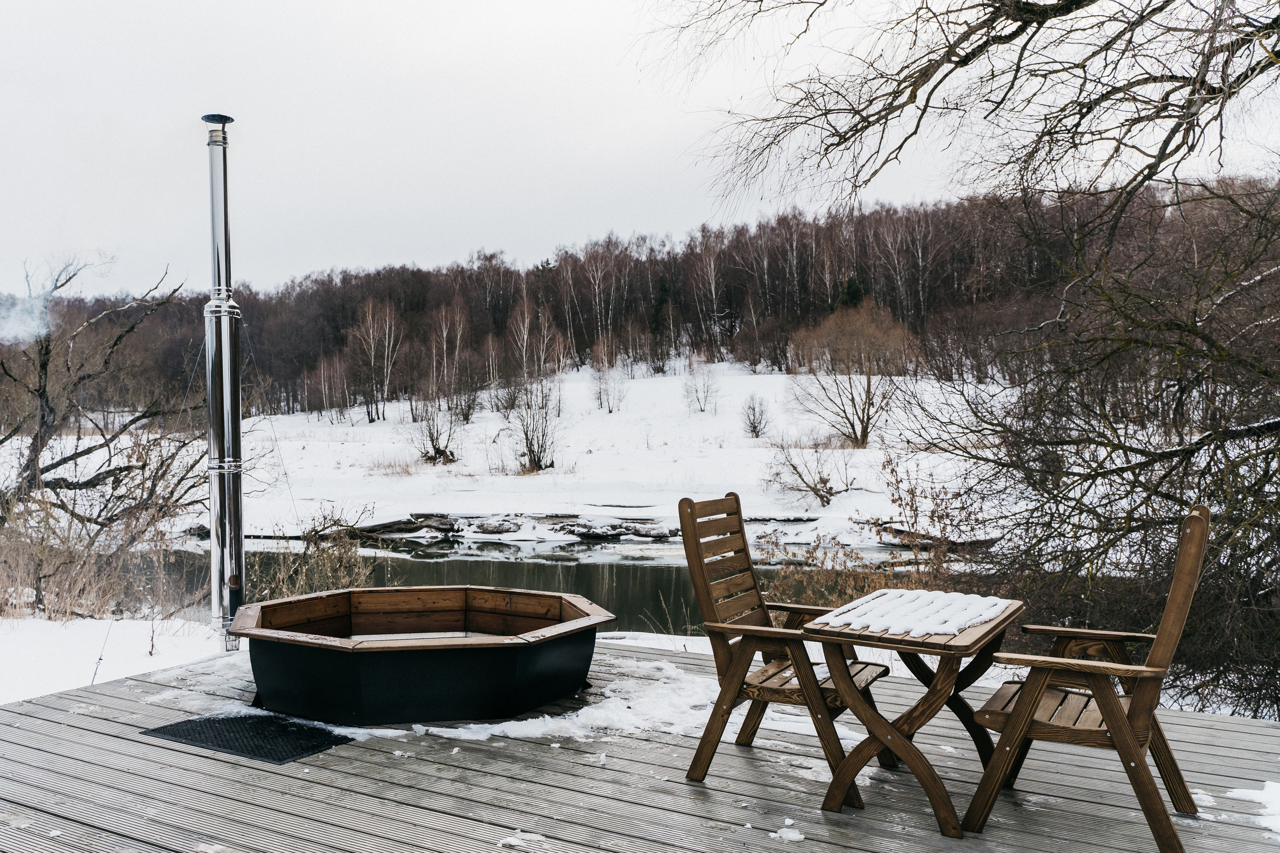 Атмосфера в Pineriver (зима/лето). Фото и видео для бизнеса Обнинск, Калуга, Москва