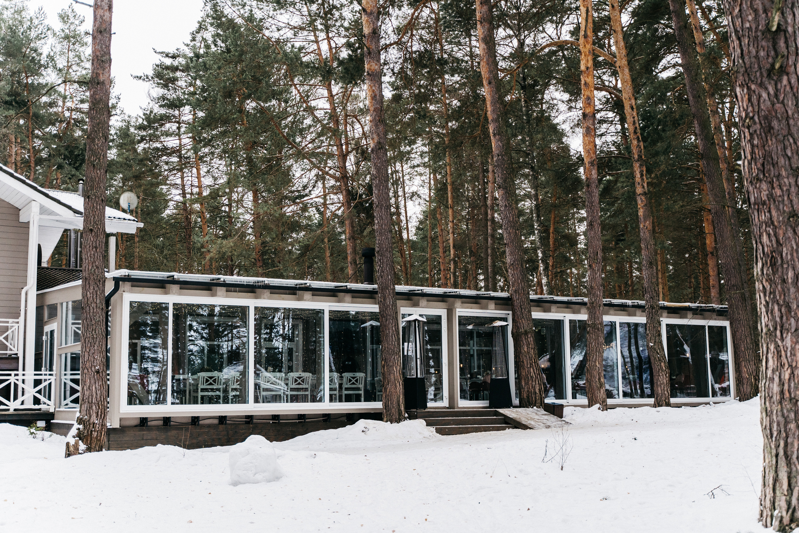 Атмосфера в Pineriver (зима/лето). Фото и видео для бизнеса Обнинск, Калуга, Москва