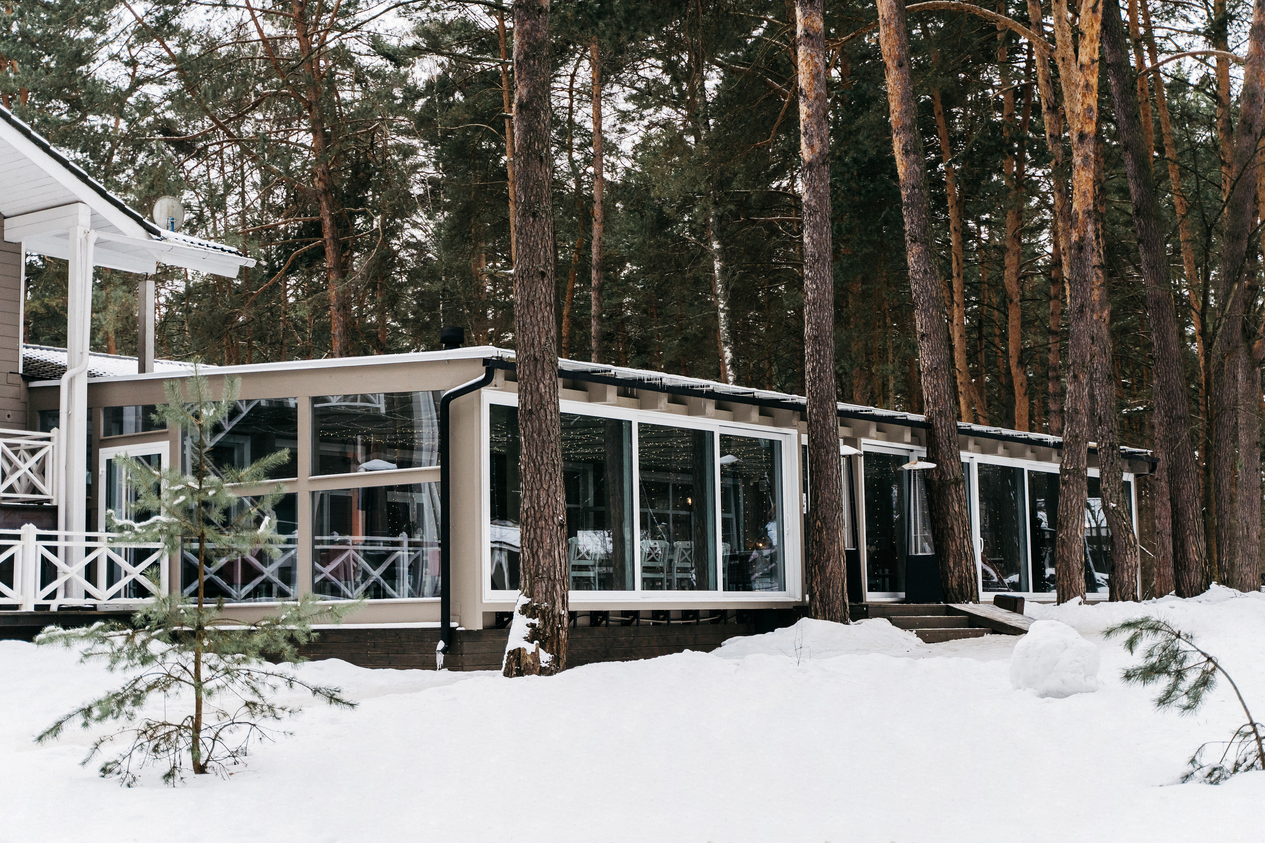 Атмосфера в Pineriver (зима/лето). Фото и видео для бизнеса Обнинск, Калуга, Москва
