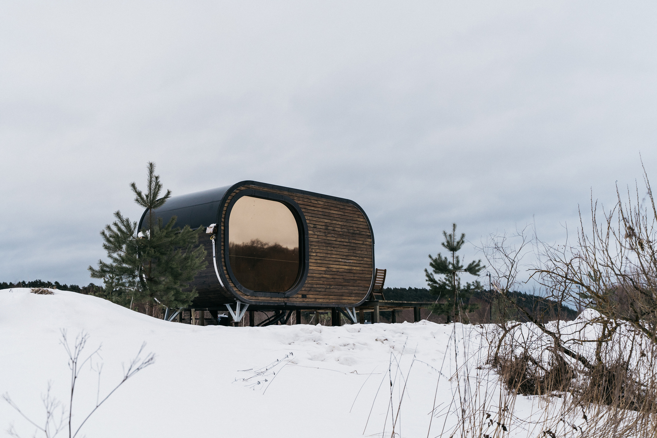 Атмосфера в Pineriver (зима/лето). Фото и видео для бизнеса Обнинск, Калуга, Москва