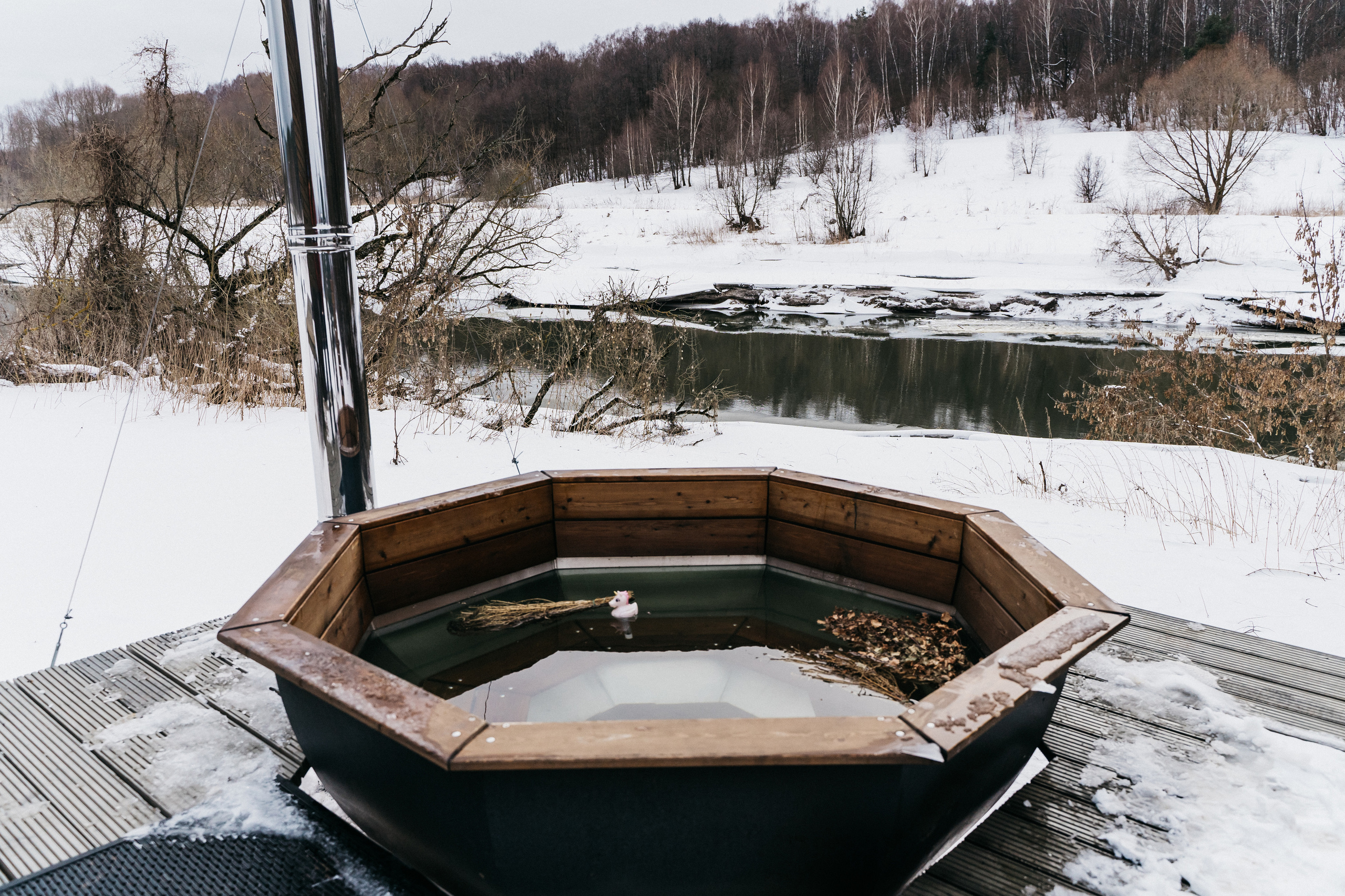 Атмосфера в Pineriver (зима/лето). Фото и видео для бизнеса Обнинск, Калуга, Москва