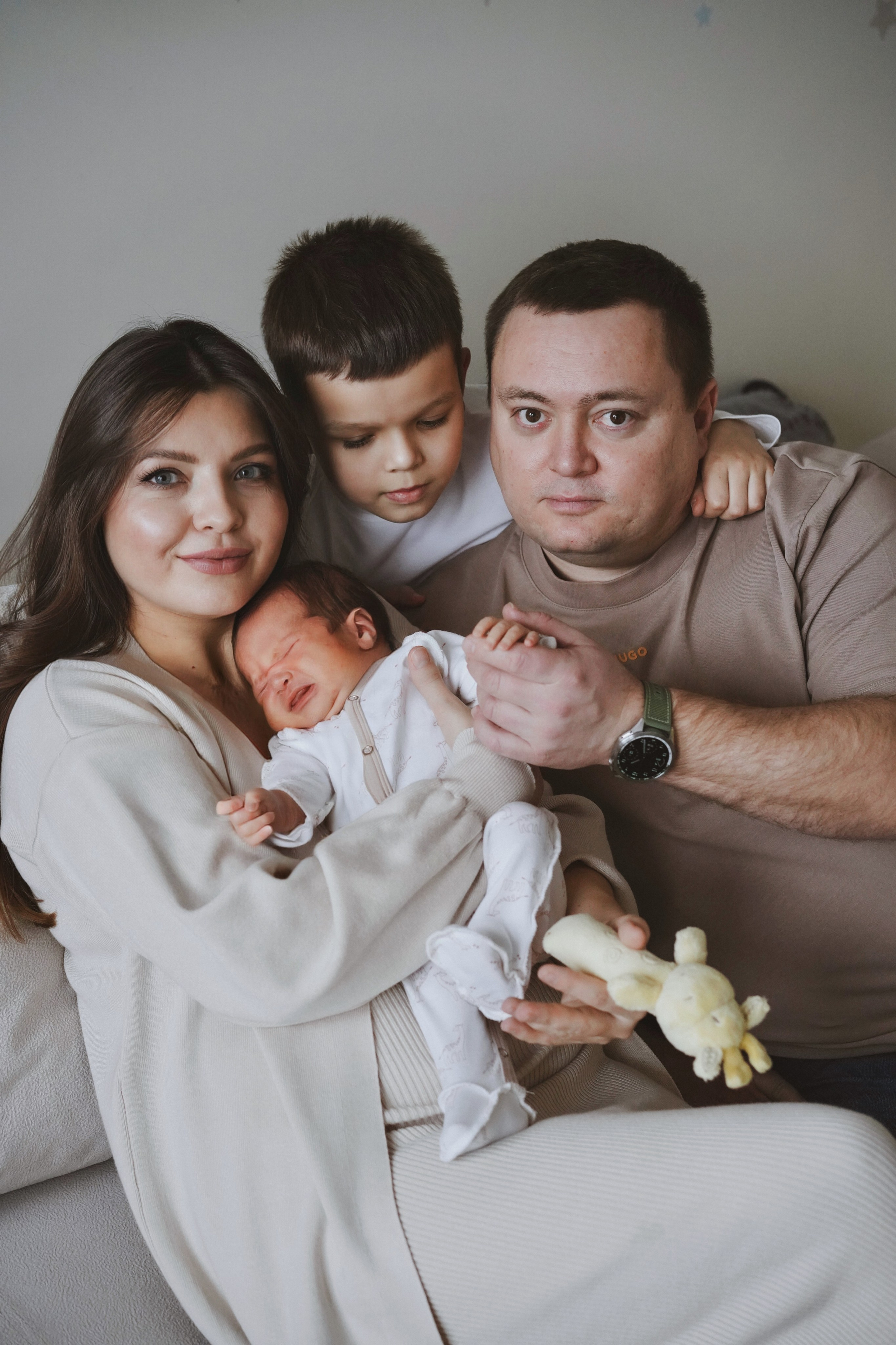 Владимир, Екатерина, Давид и Адам. Портретный фотограф Алёна Счетчикова