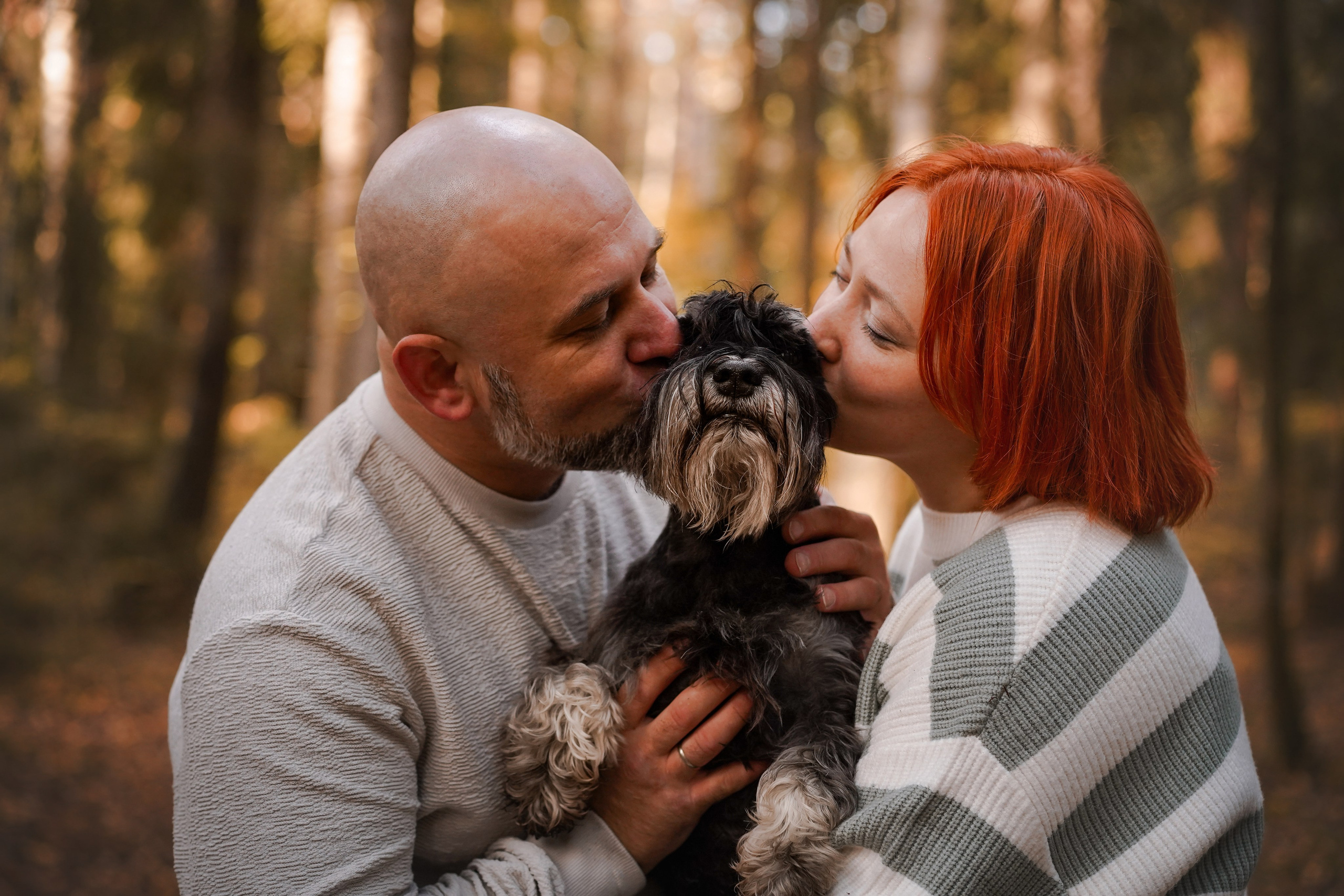 Оля Миша и шнауцеры. Фотограф-анималист в Санкт-Петербурге Яна Мартынова