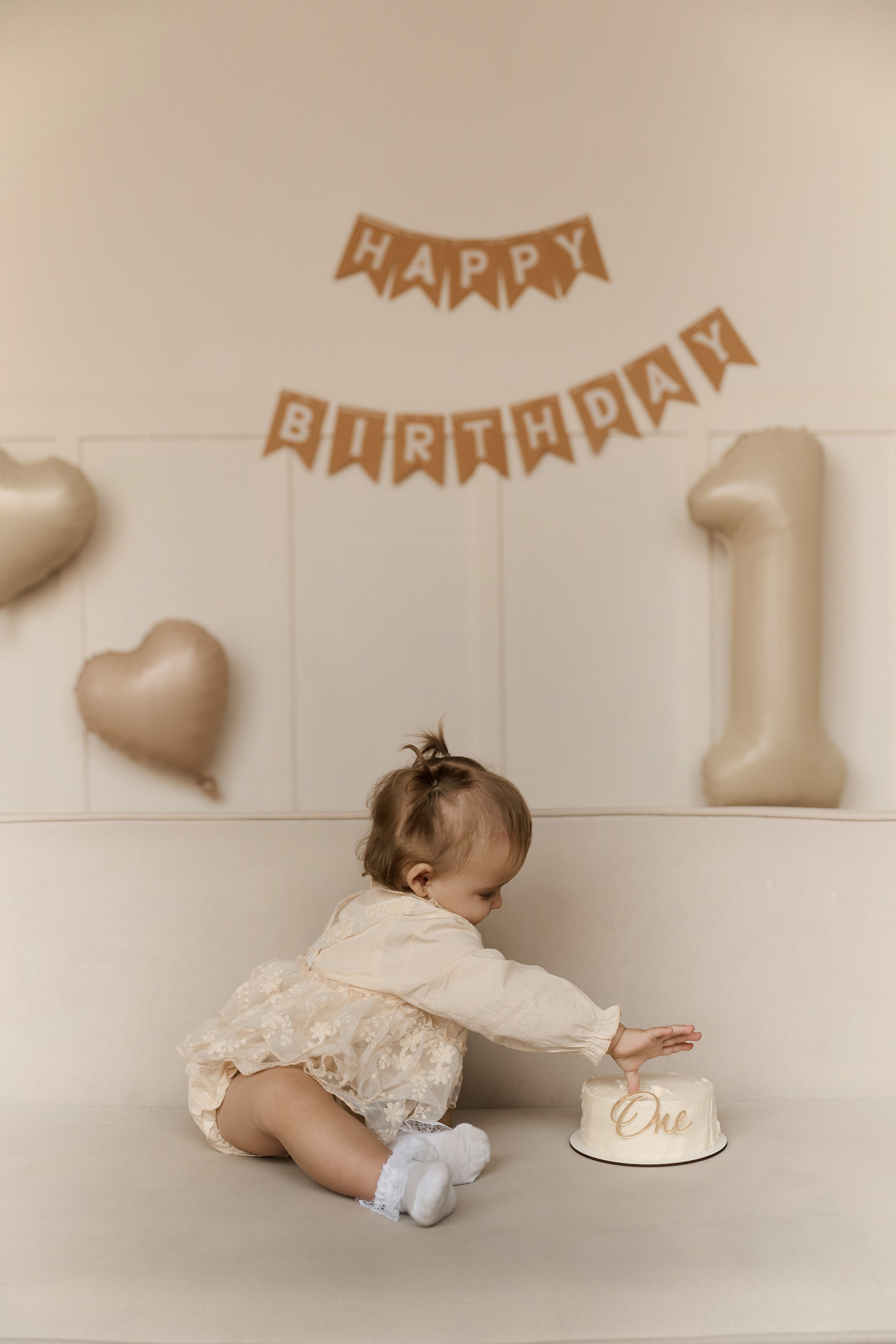 Алисе 1 годик. Фотограф в Курске Ольга Дудинова