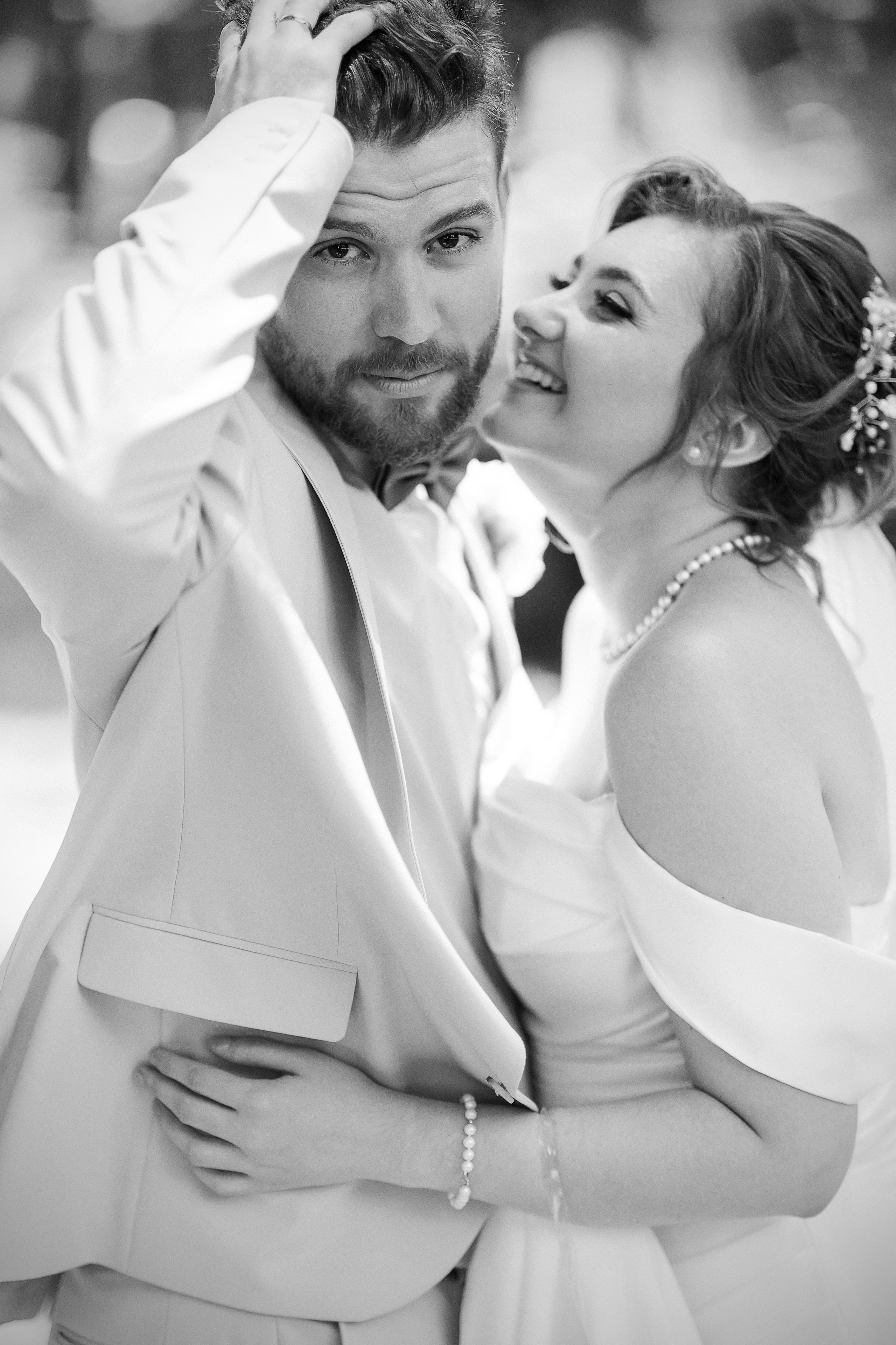 Свадебная фотосессия Жениха и невесты в парке Орленок в городе Воронеже