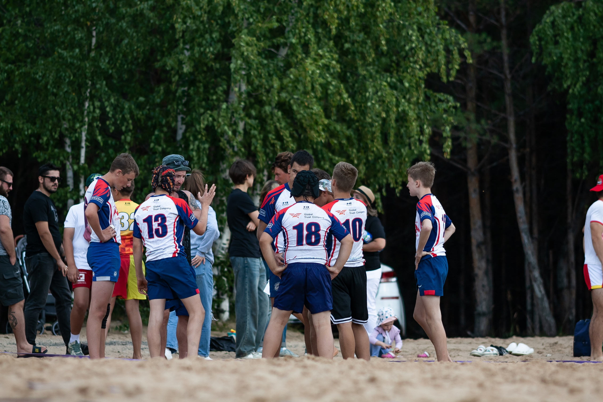 «Кубок «Молота» по пляжному Регби. Фотография