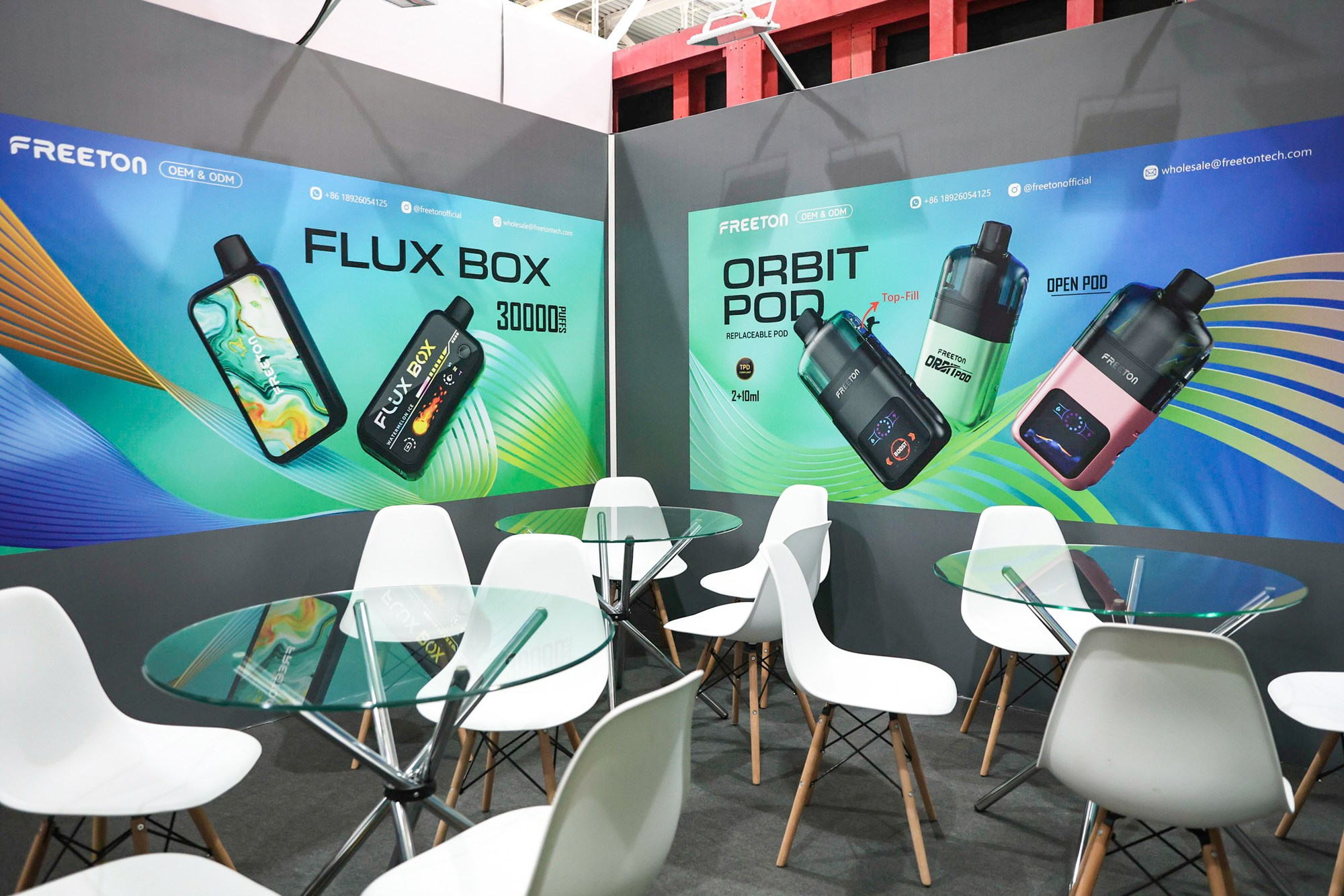 Застройка Vape Club Show. Фотограф Дарья Попова