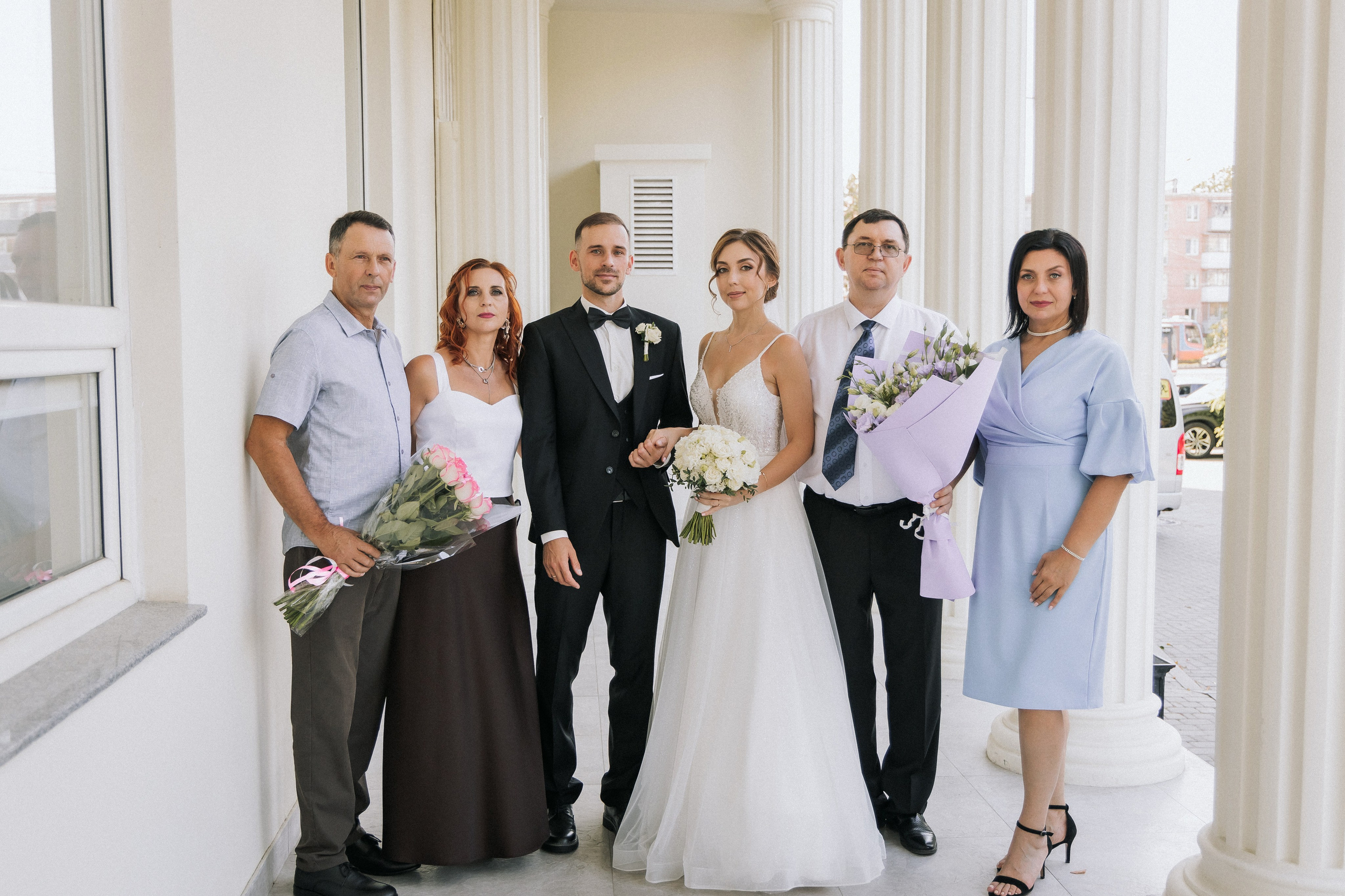 Свадебная прогулка Екатерины и Евгения. Свадебная фотография. Арина Рубах