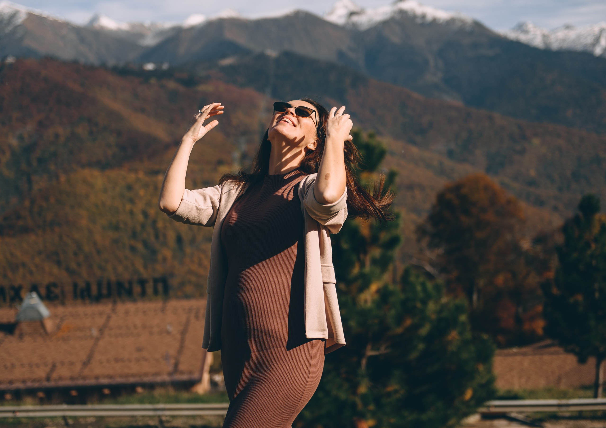 Беременность в горах. Свадебный и семейный фотограф София Невская