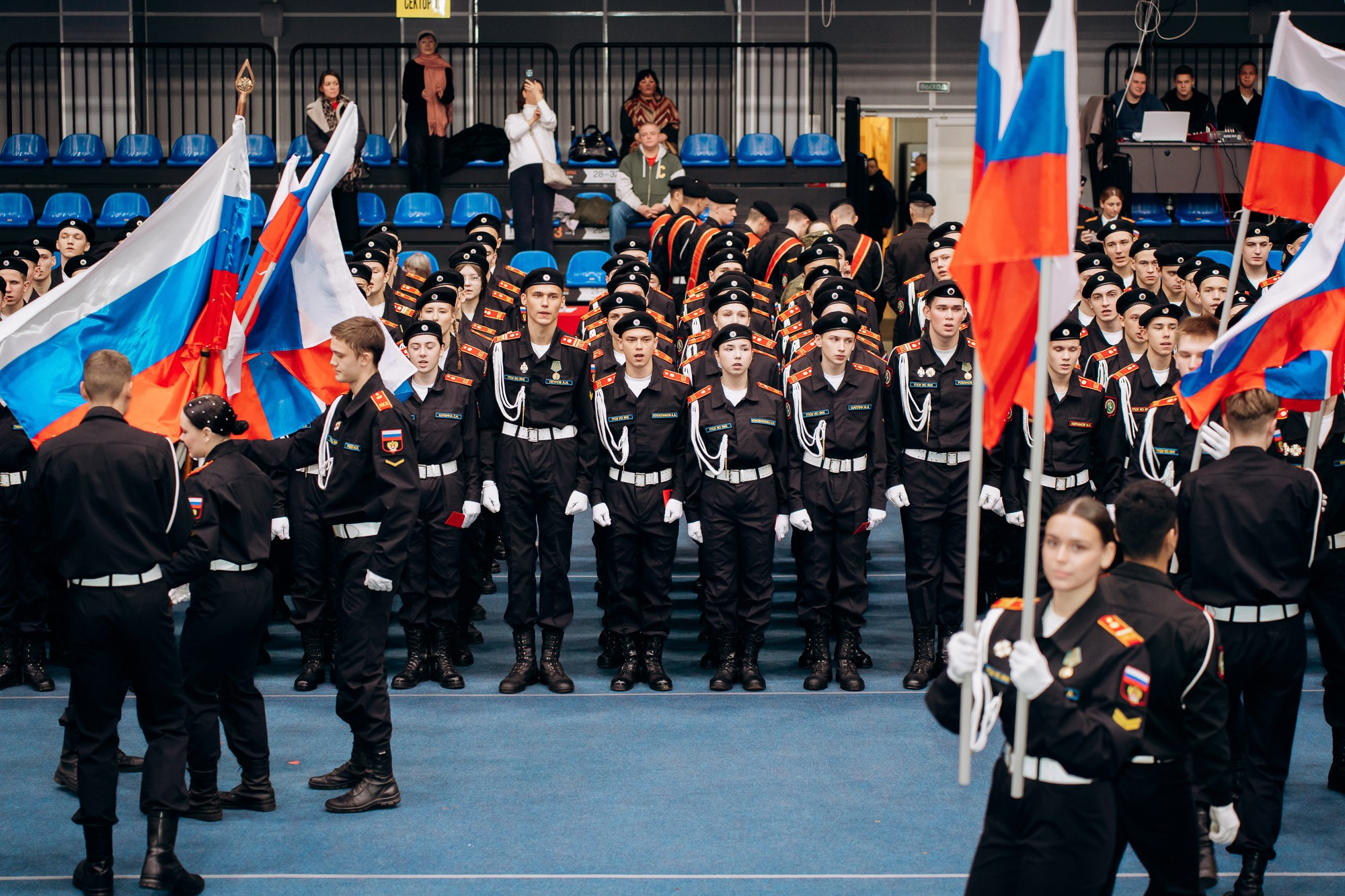 Принятие присяги кадетами. Свадебный и репортажный фотограф в Ярославле Евгений Сальников