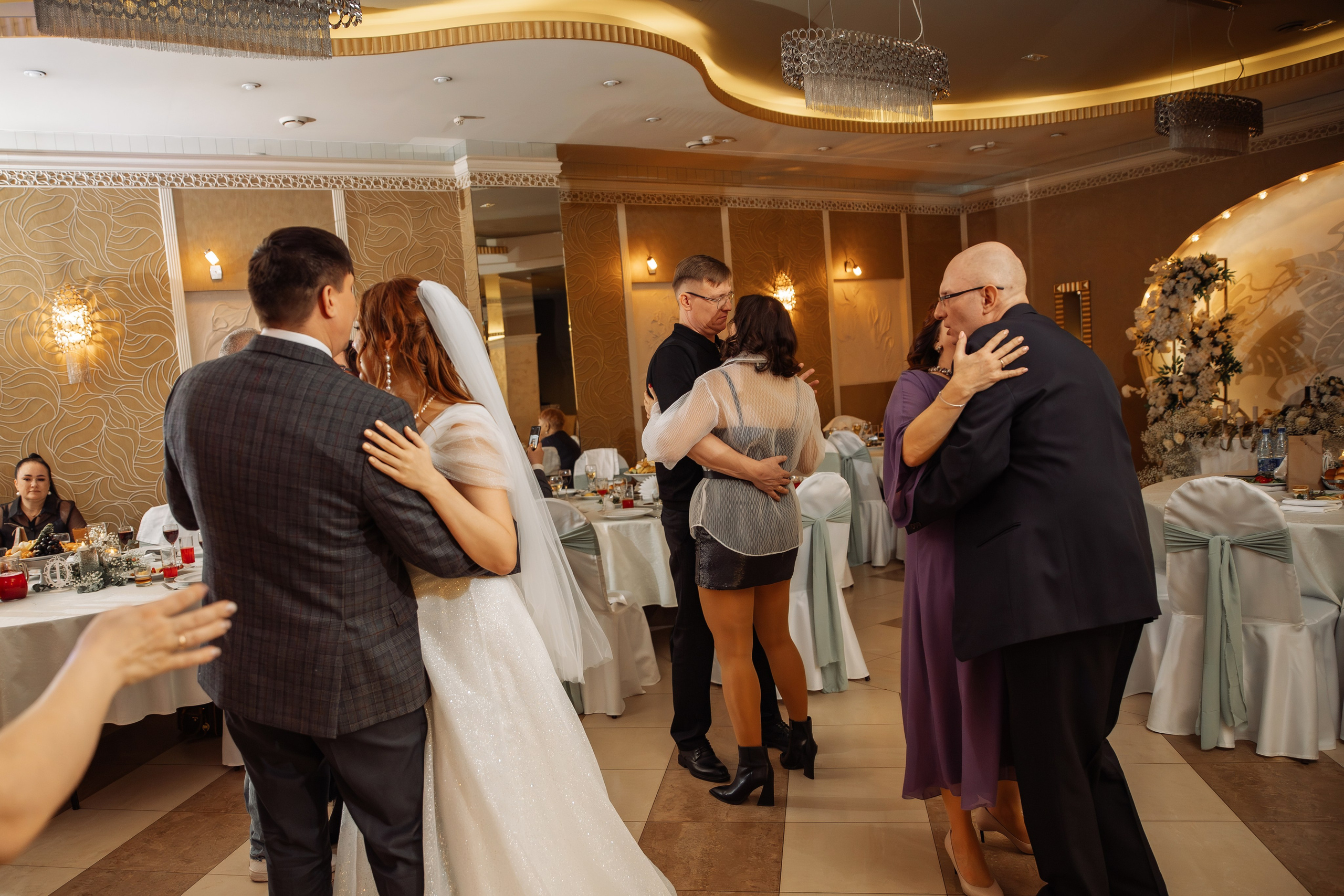 Репортаж Свадебного банкета Юлии и Романа. Семейный и женский фотограф в Москве Надежда Воробьева