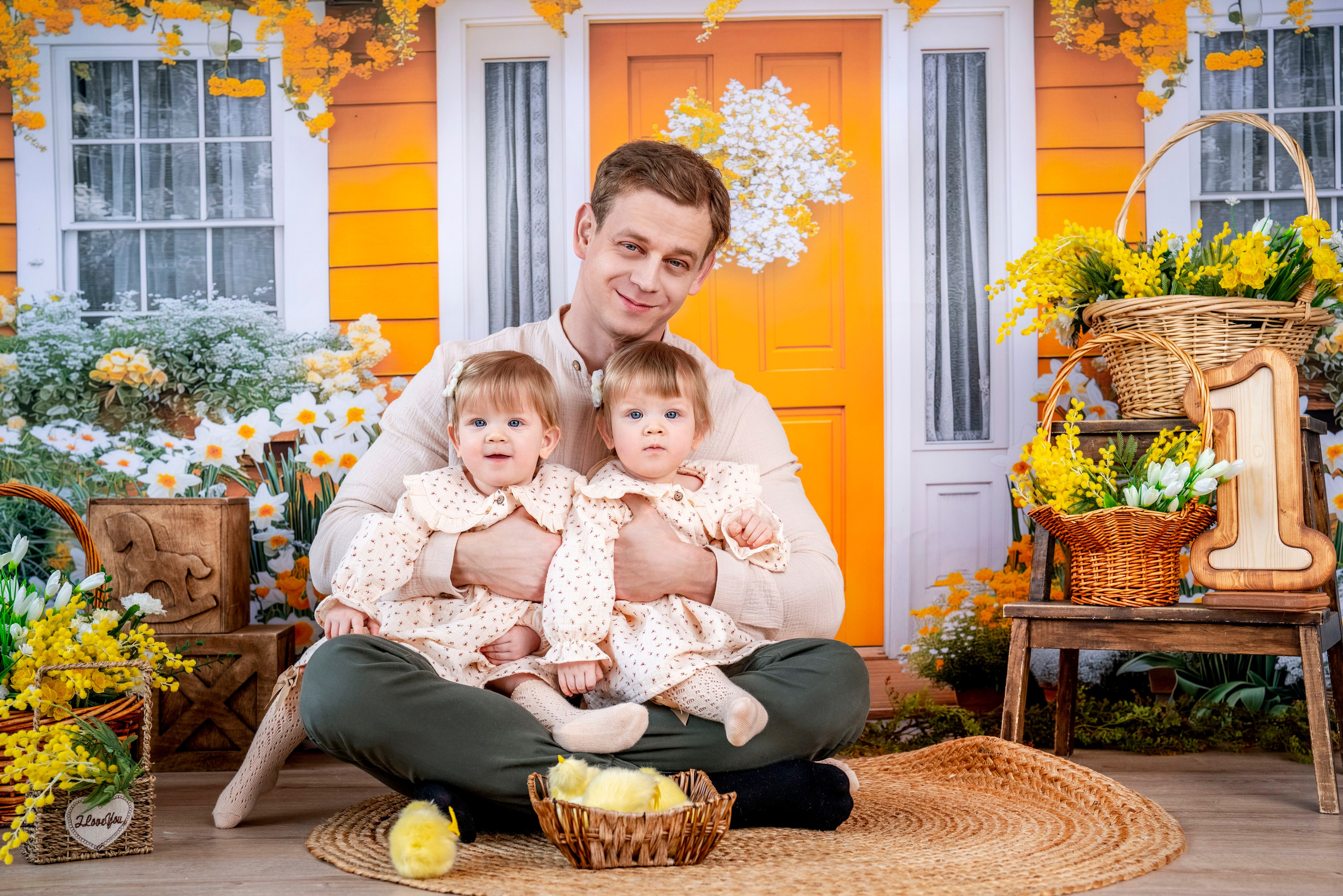 Двойняшки. Детский и семейный фотограф в Москве Анастасия Стегниенко