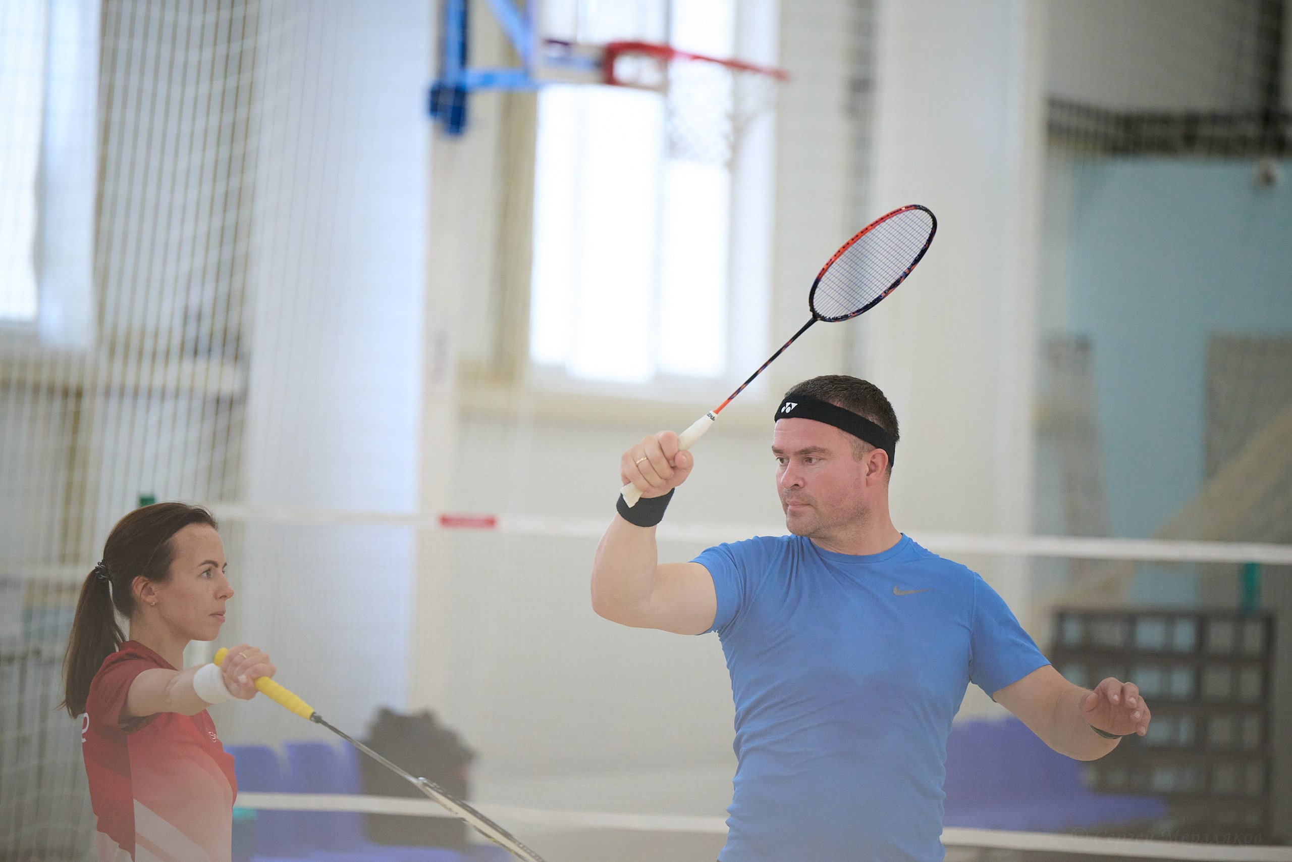 Бадминтон. Мастер-класс Любови Сухановой. Ижевск. 20.07.2024. Спортивный репортажный фотограф в Ижевске Сергей Мерзляков
