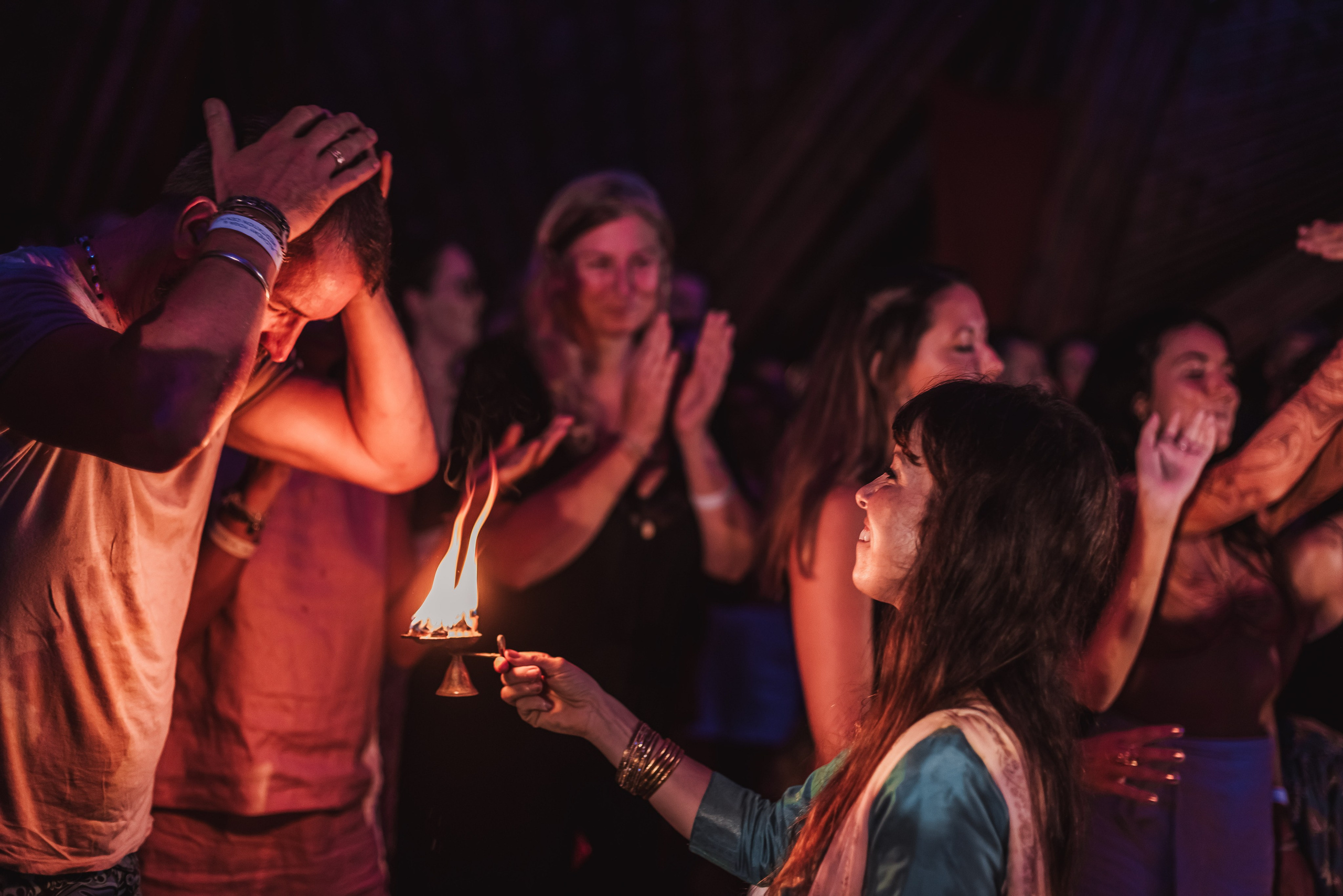 Hanuman Project kirtan at Alchemy april. Mariam Bagdasaryan