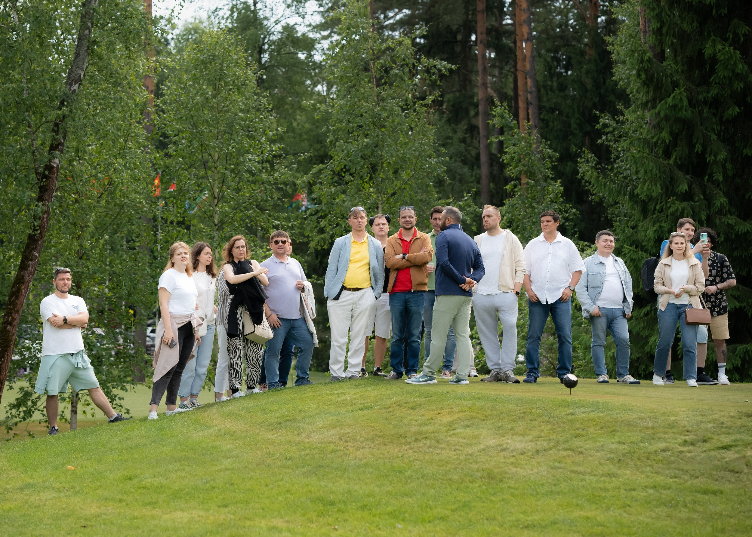 Golf. Фотограф Дмитрий Алехин. Репортажная съемка мероприятий в Москве