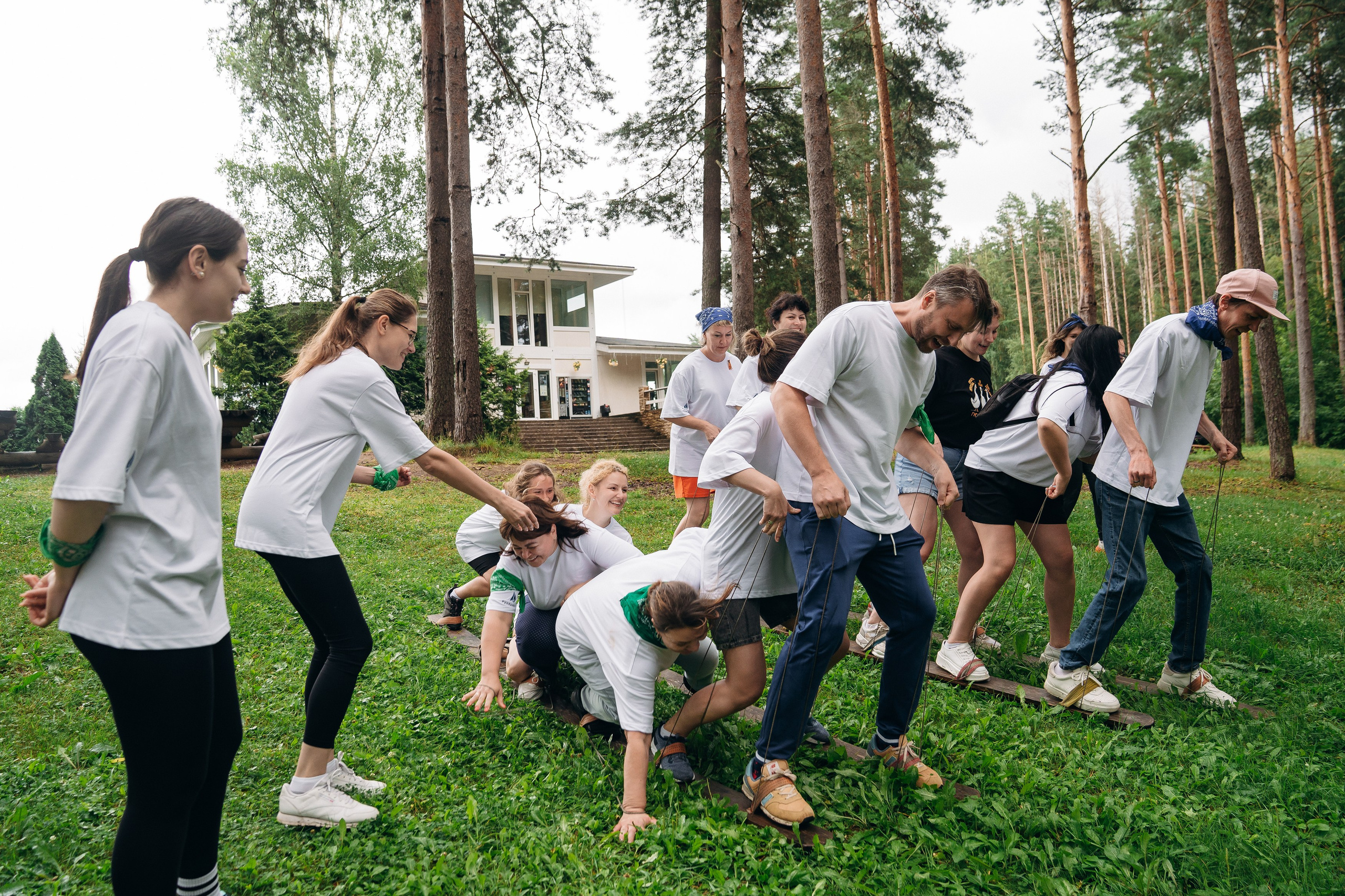 Корпоративный тимбилдинг на природе — фоторепортаж | Сергей Косинов