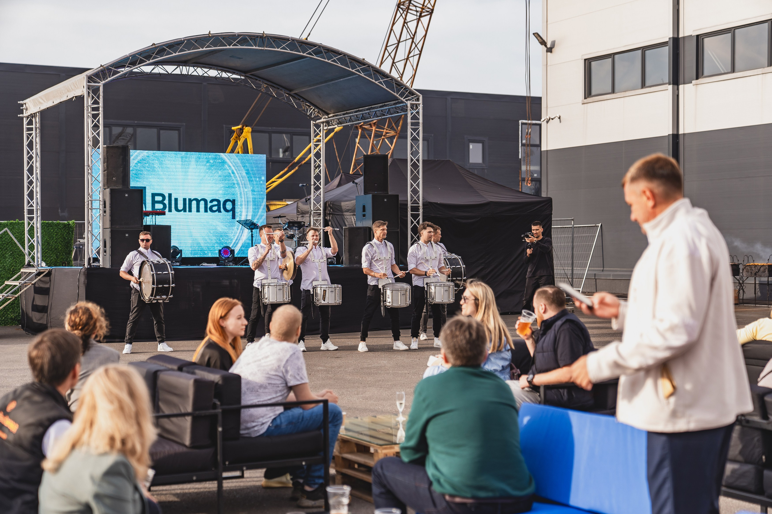 Открытие склада BluMaq — фоторепортаж | Сергей Косинов
