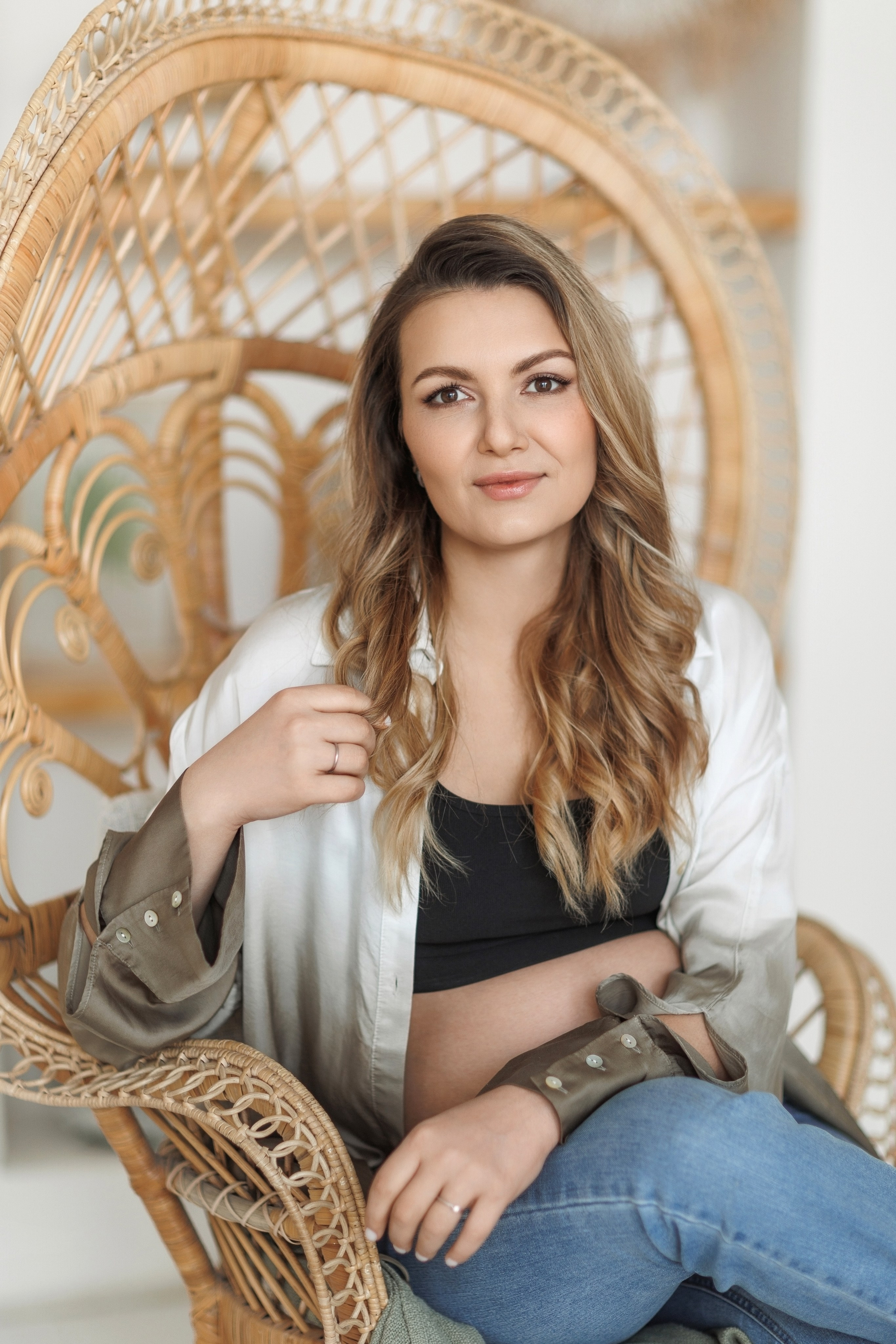 Фотосессия беременности. Фотосессии в фотостудии Мимика Москва