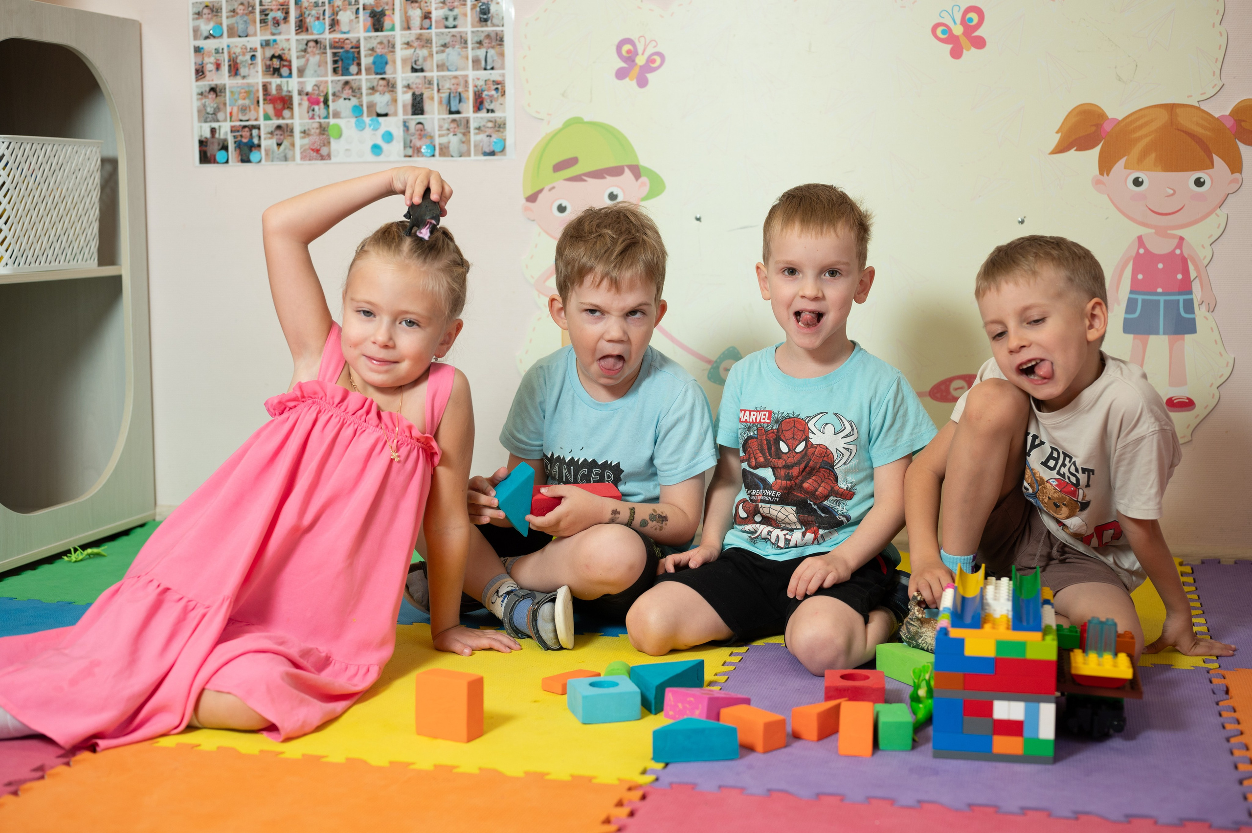 Группа «Затейники» съемка в садике. Фотограф новорожденных, семейный детский в Тюмени Татьяна Морозова