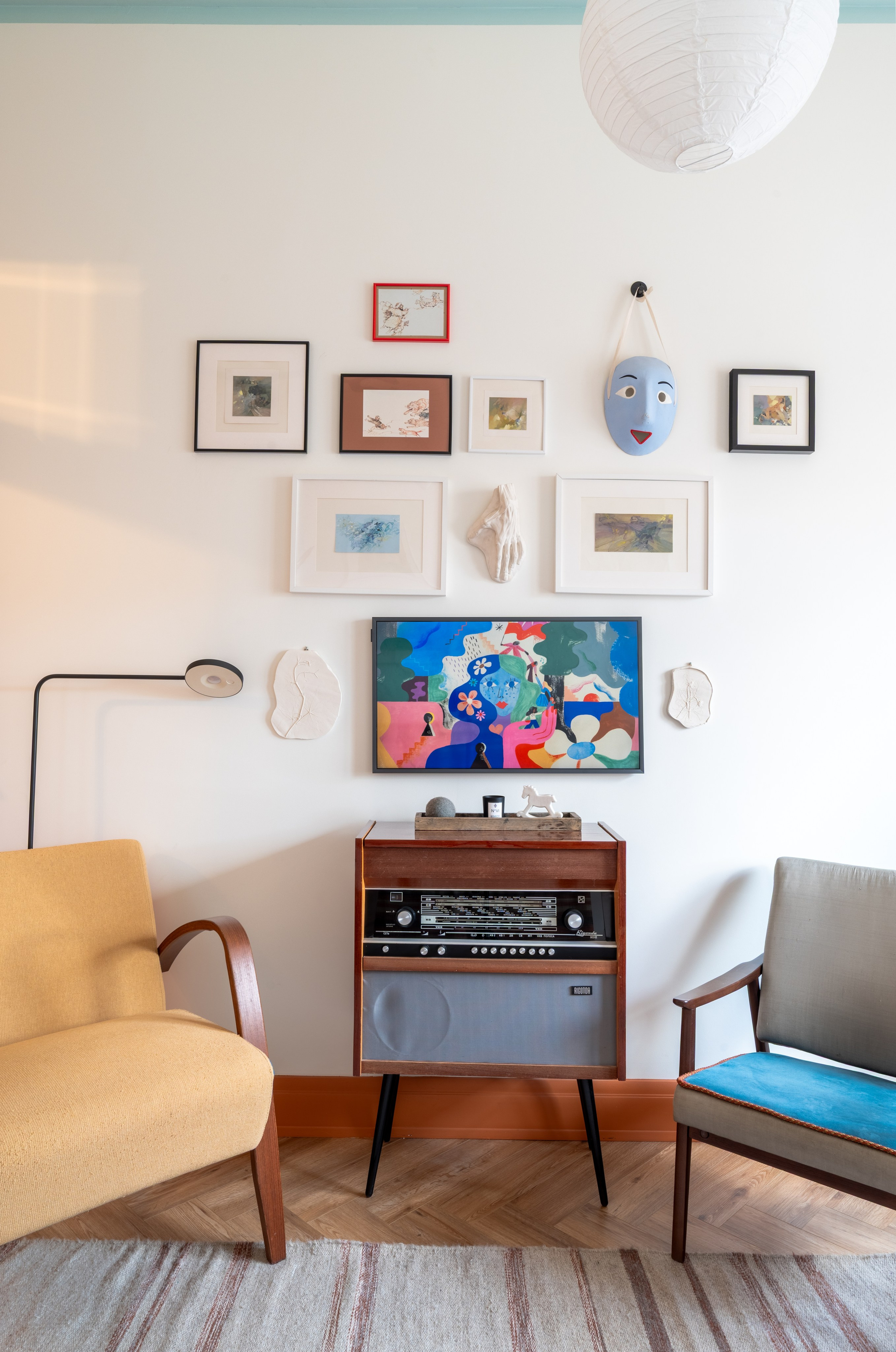 Фрагмент отделки и материалов, проект «Орликов», фотограф Артур Попов.