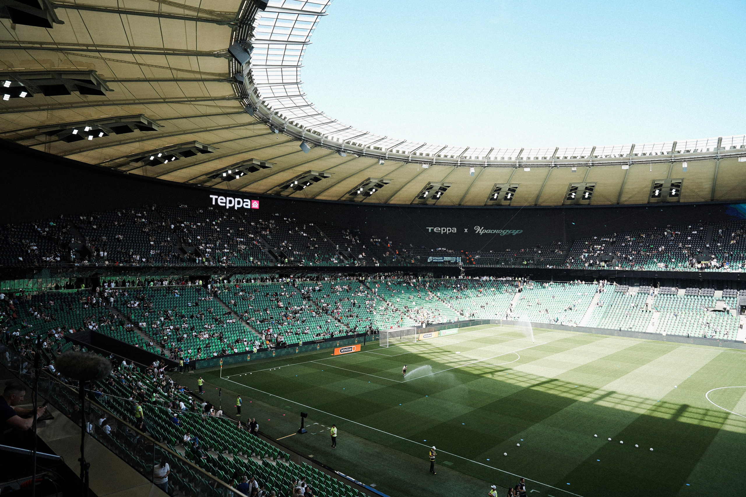 Футбольный матч Краснодар-Динамо. Фотограф с психологическим образованием