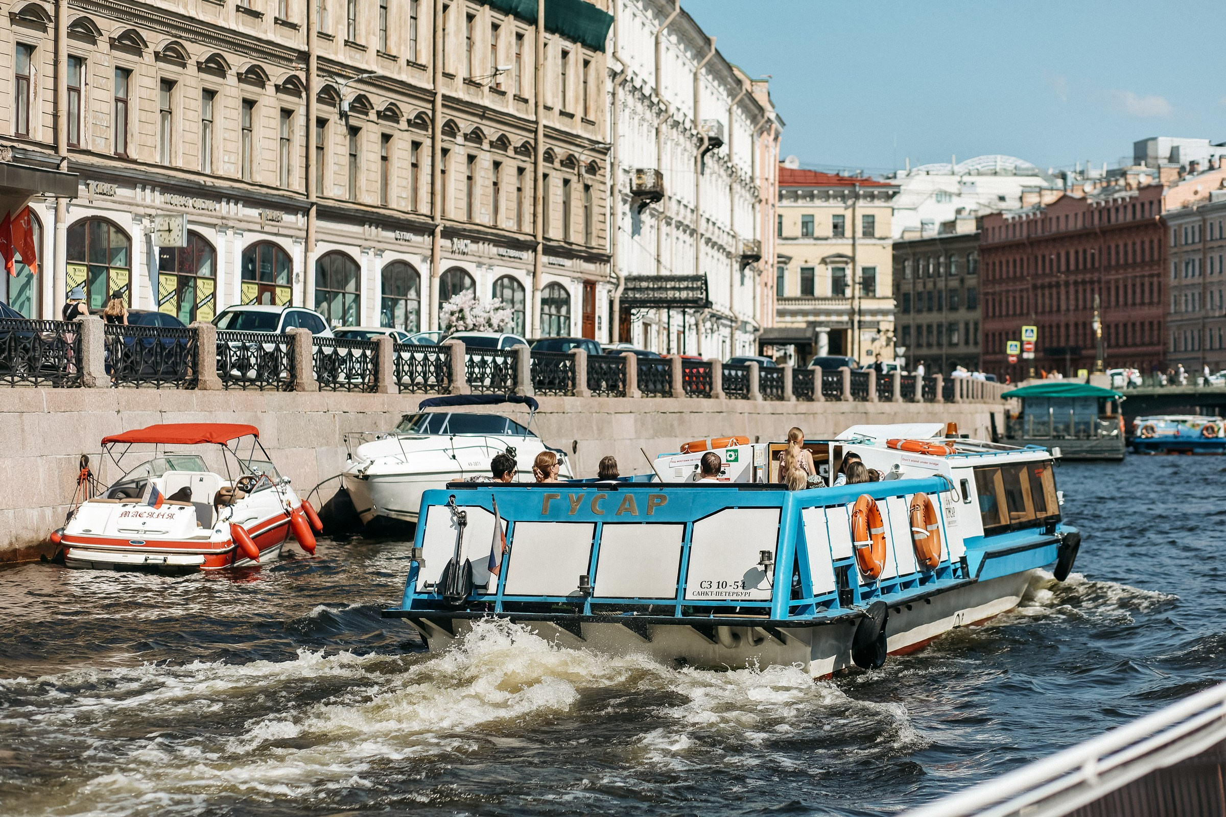 Репортажный фотограф на кораблик Питер