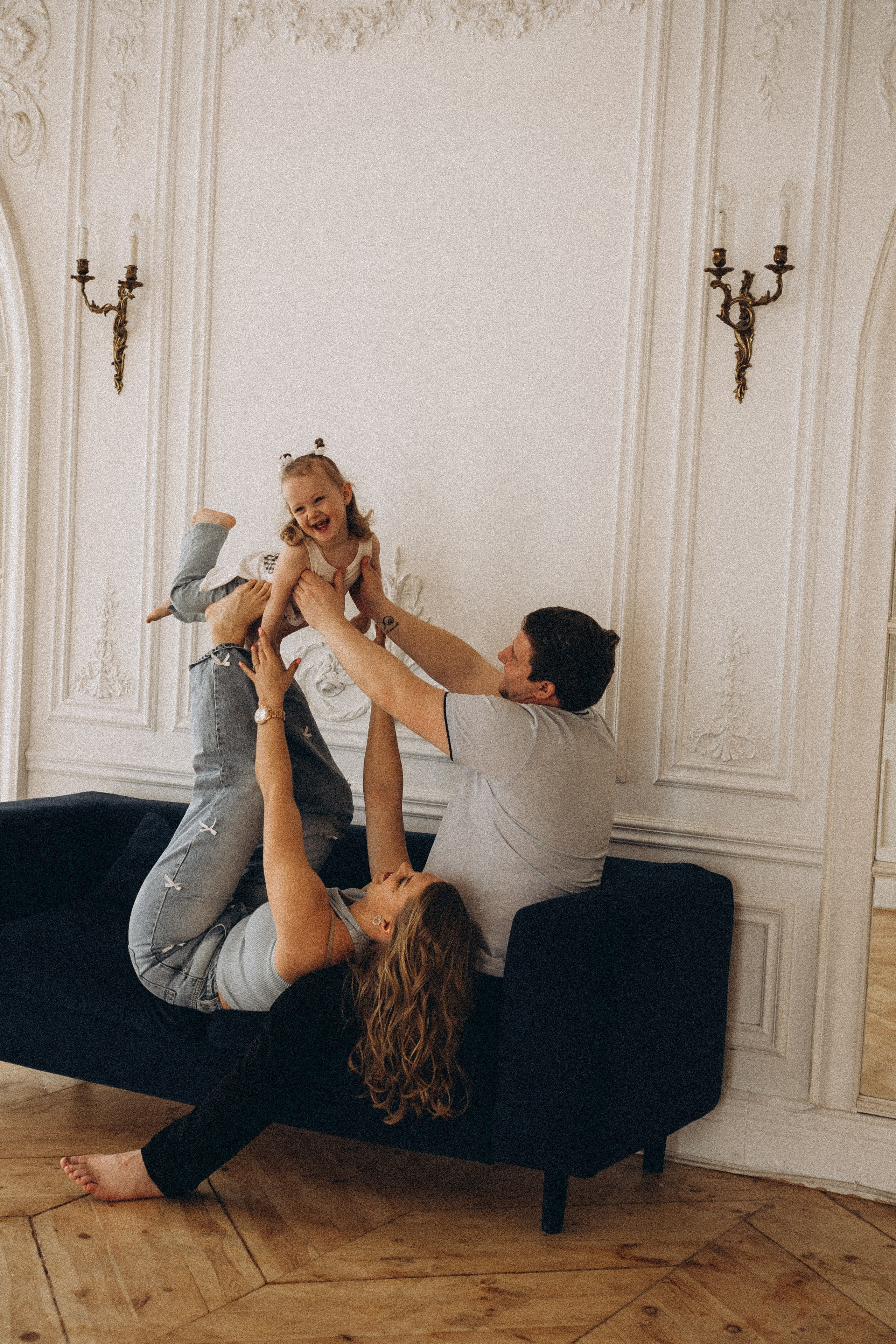 Семейная история в студии. Профессиональный фотограф, Санкт-Петербург — Виктория Богомолова