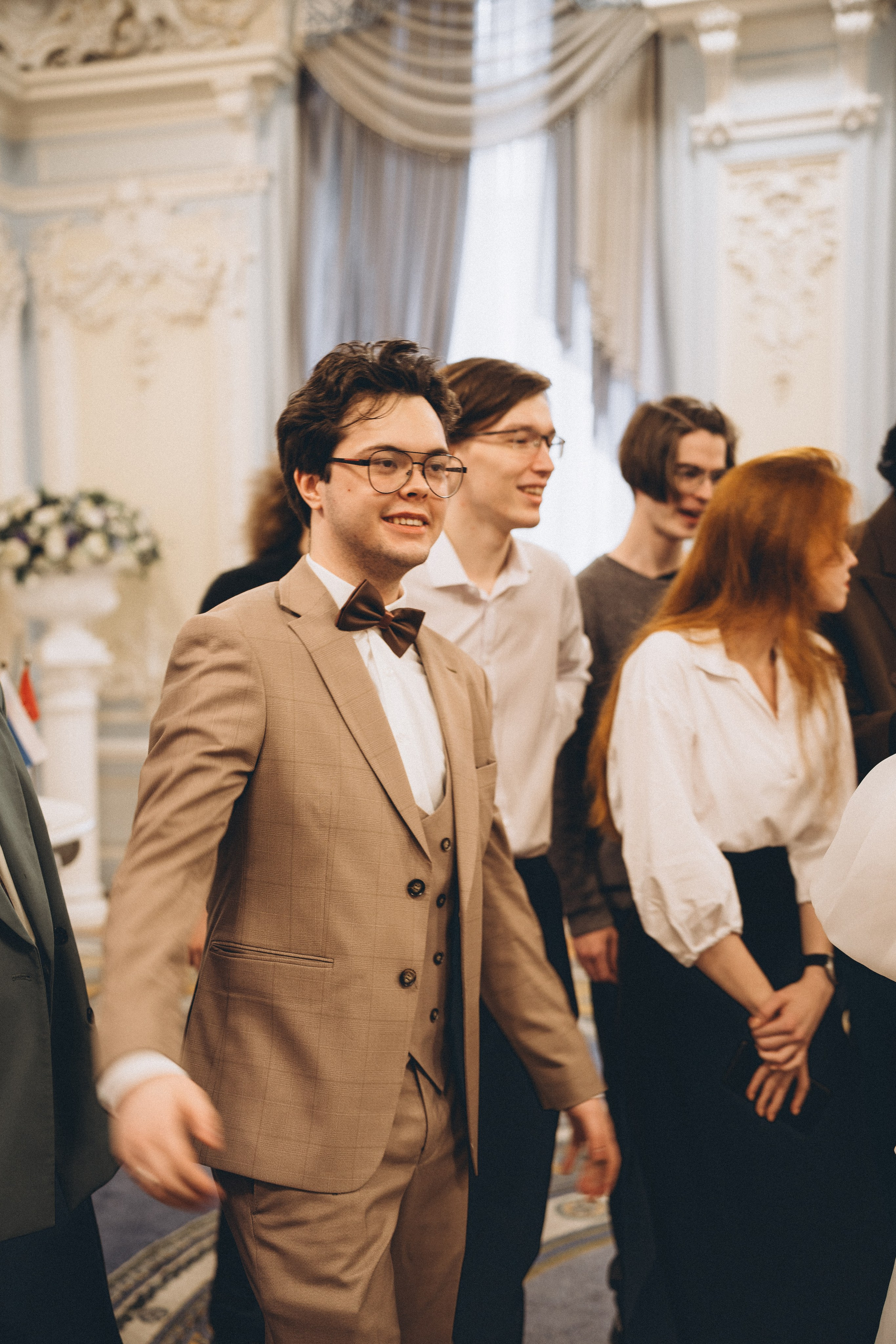 СВАДЕБНАЯ СЬЕМКА ВО ВТОРОМ ДВОРЦЕ С ГОСТЯМИ И ПРОГУЛКА В ТАВРИЧЕСКОМ САДУ. Профессиональный фотограф, Санкт-Петербург — Виктория Богомолова