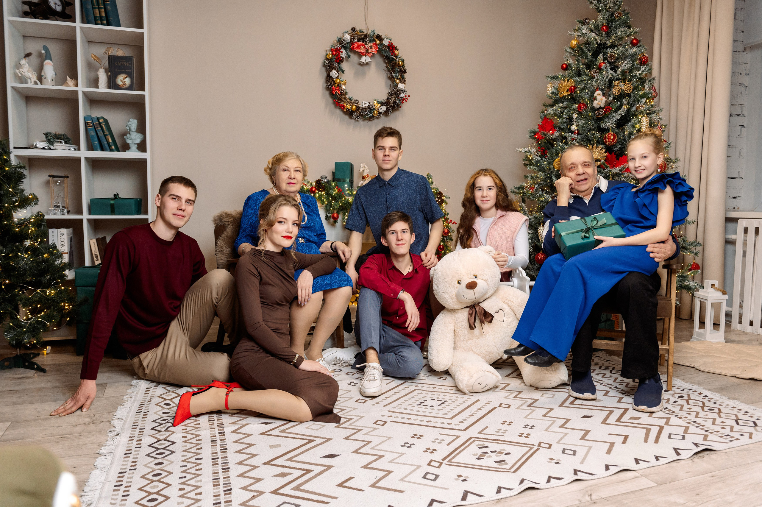 Семья Александриных и Аржанниковых 2025. Семейный, свадебный, школьный фотограф в Железногорске Целуев Андрей