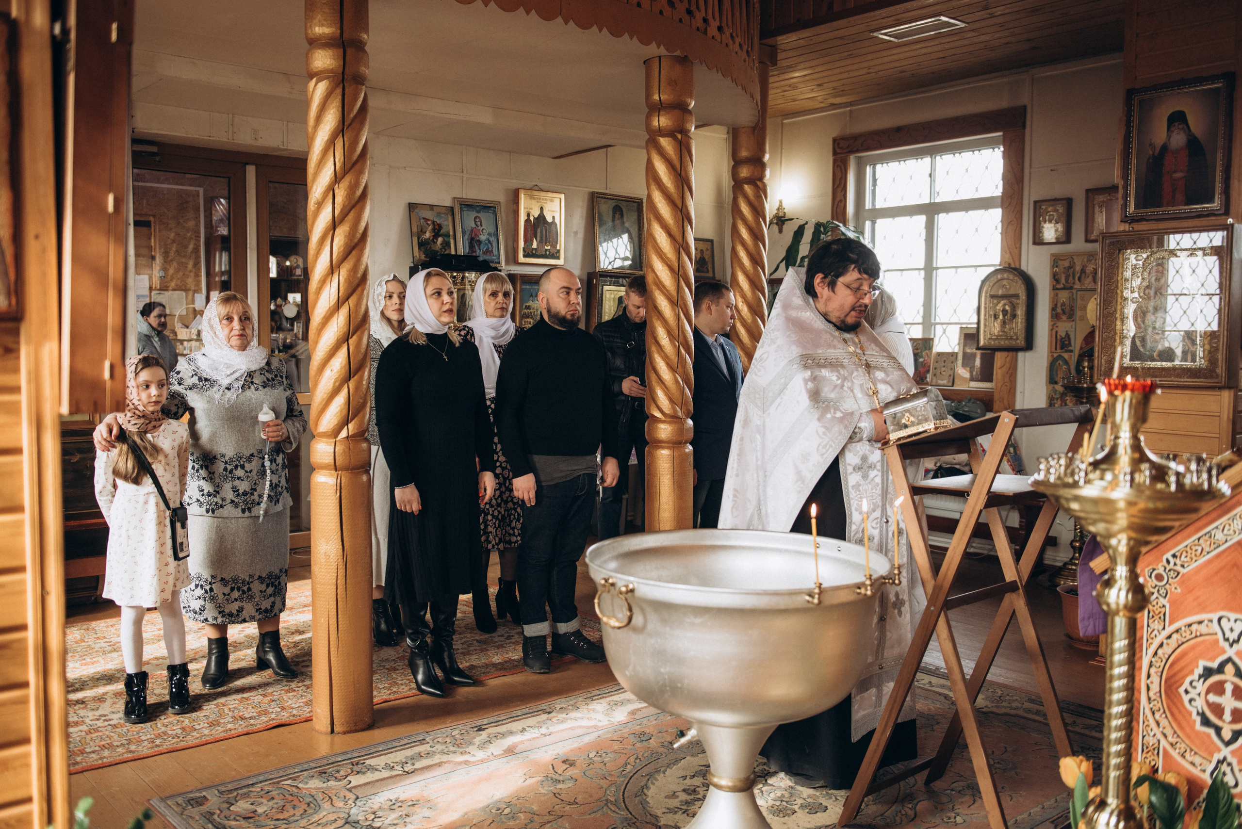 Таинство Крещения Сергея. Куксенко Елена — Семейный фотограф Санкт-Петербург