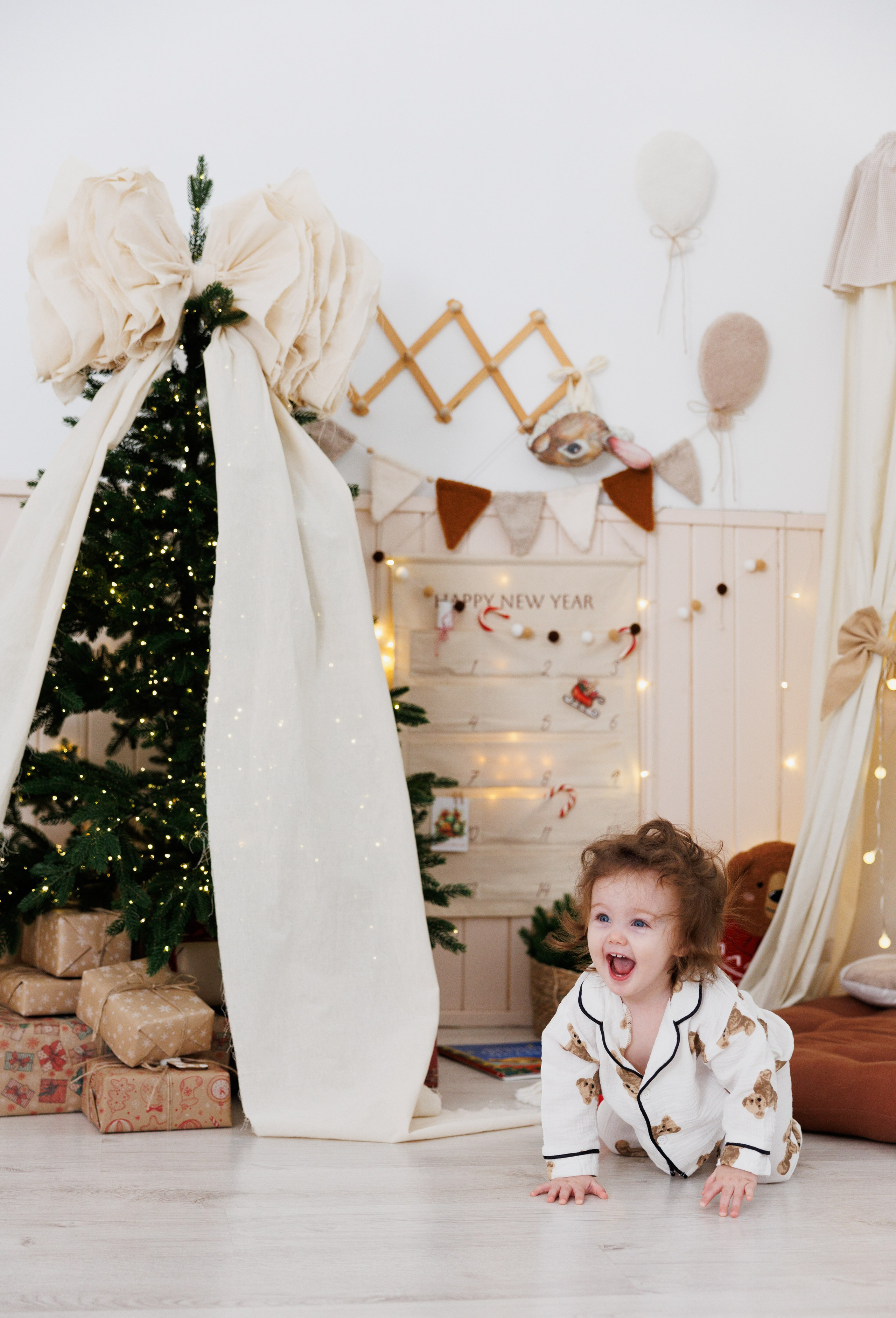 Мия 1 годик и Новый год SWEET HOME KIDS. Kharchenkotatianaweddingphoto