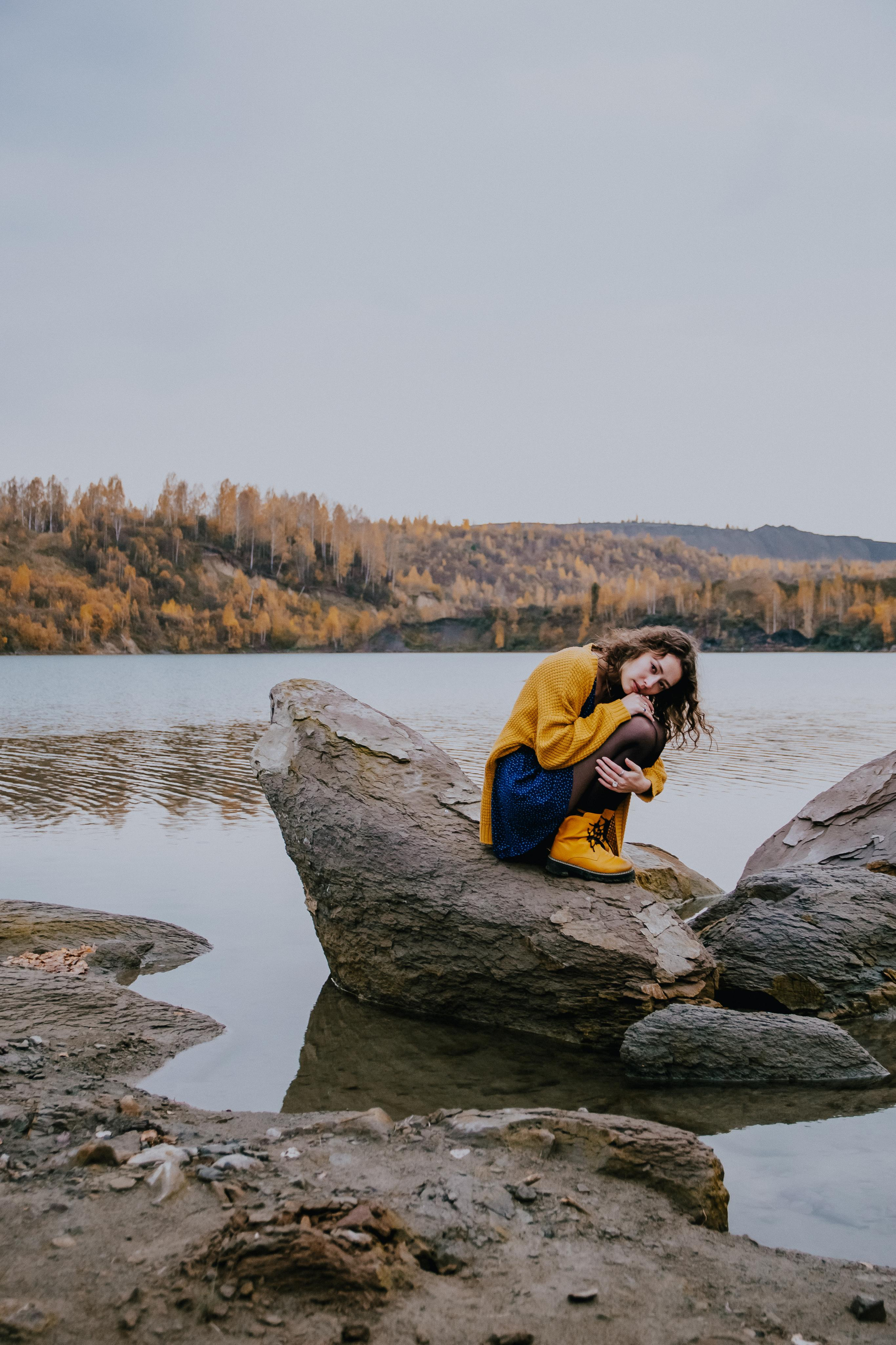 Фотосессия на березовском карьере г. Кемерово