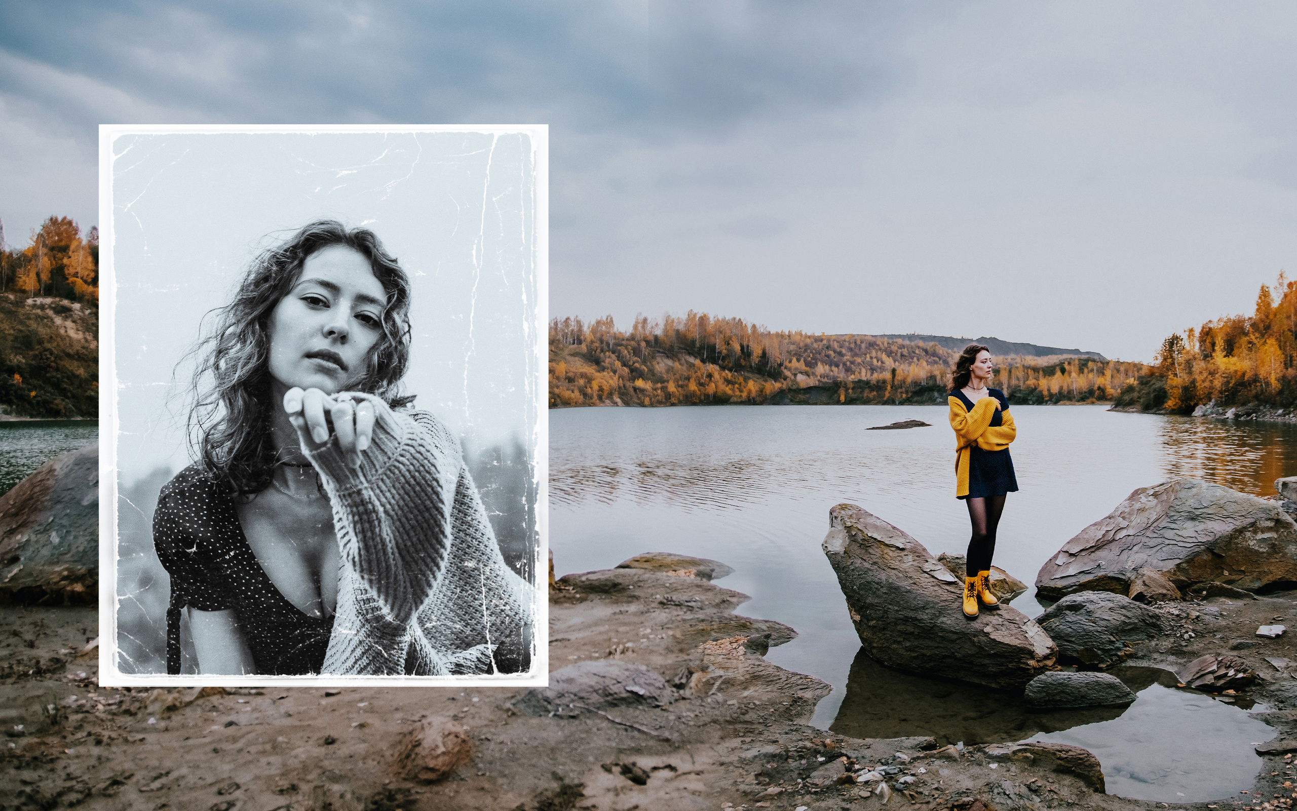 Фотосессия на березовском карьере г. Кемерово