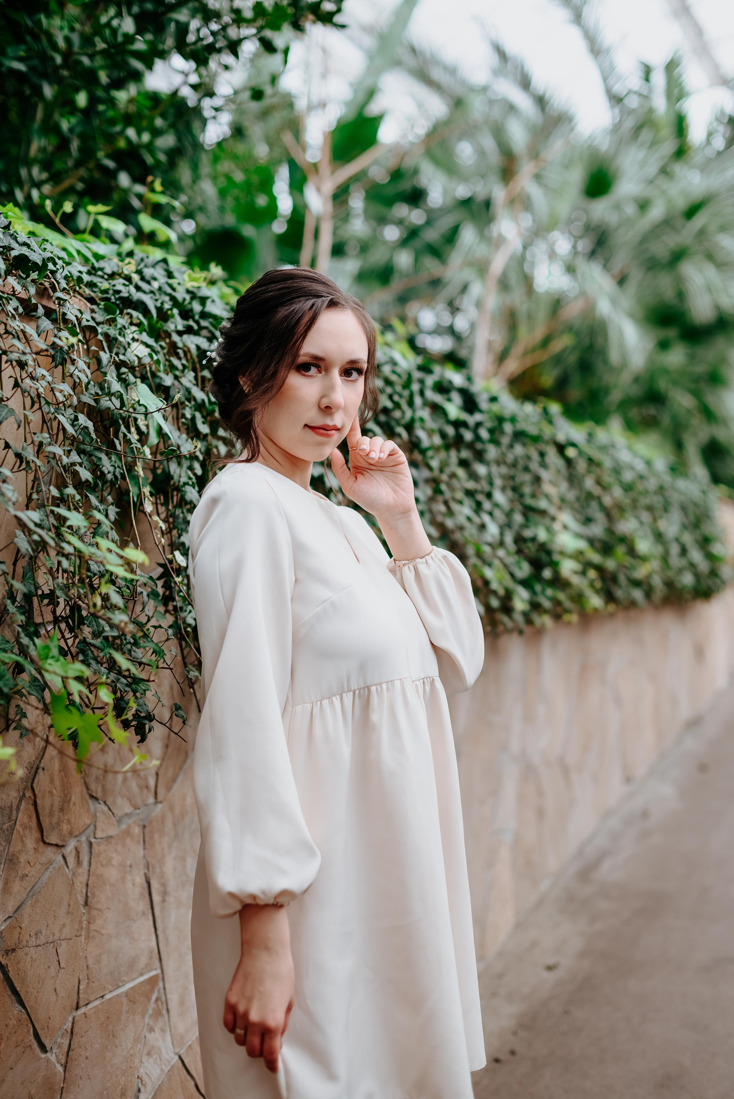 Свадебная фотосъёмка в ботаническом саду Кемерово