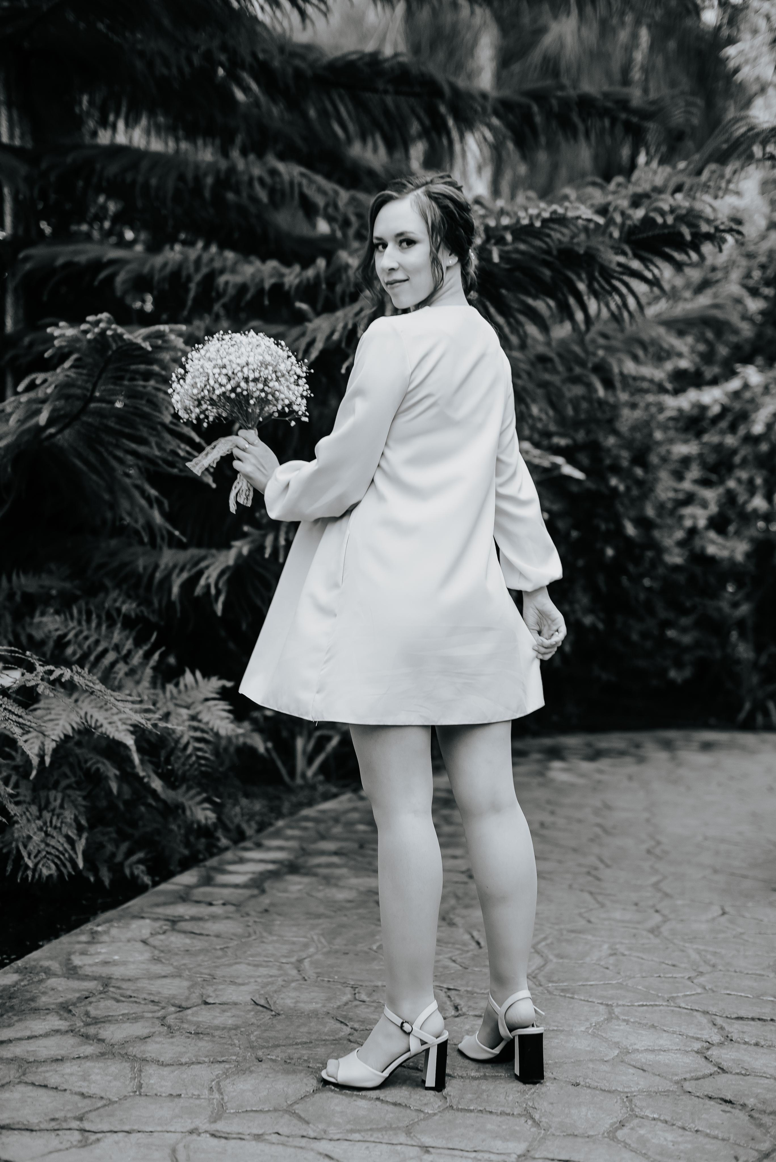 Свадебная фотосъёмка в ботаническом саду Кемерово