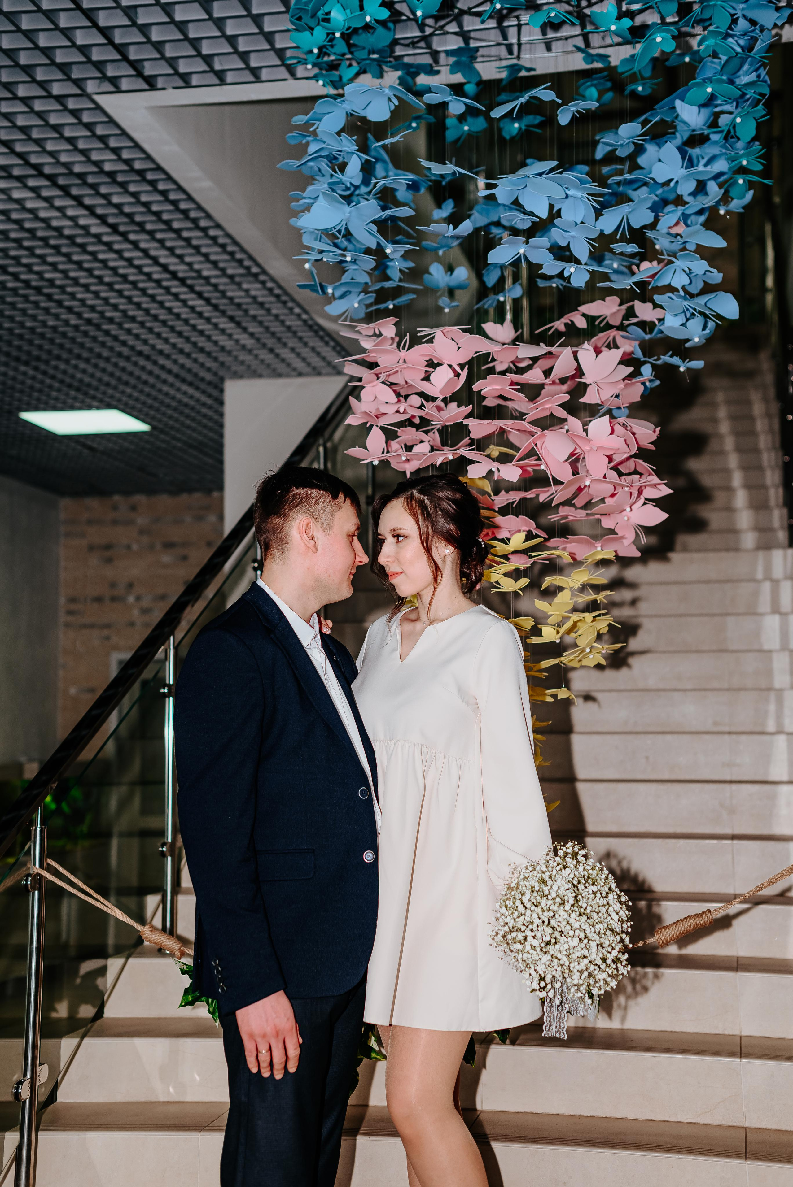 Свадебная фотосъёмка в ботаническом саду Кемерово