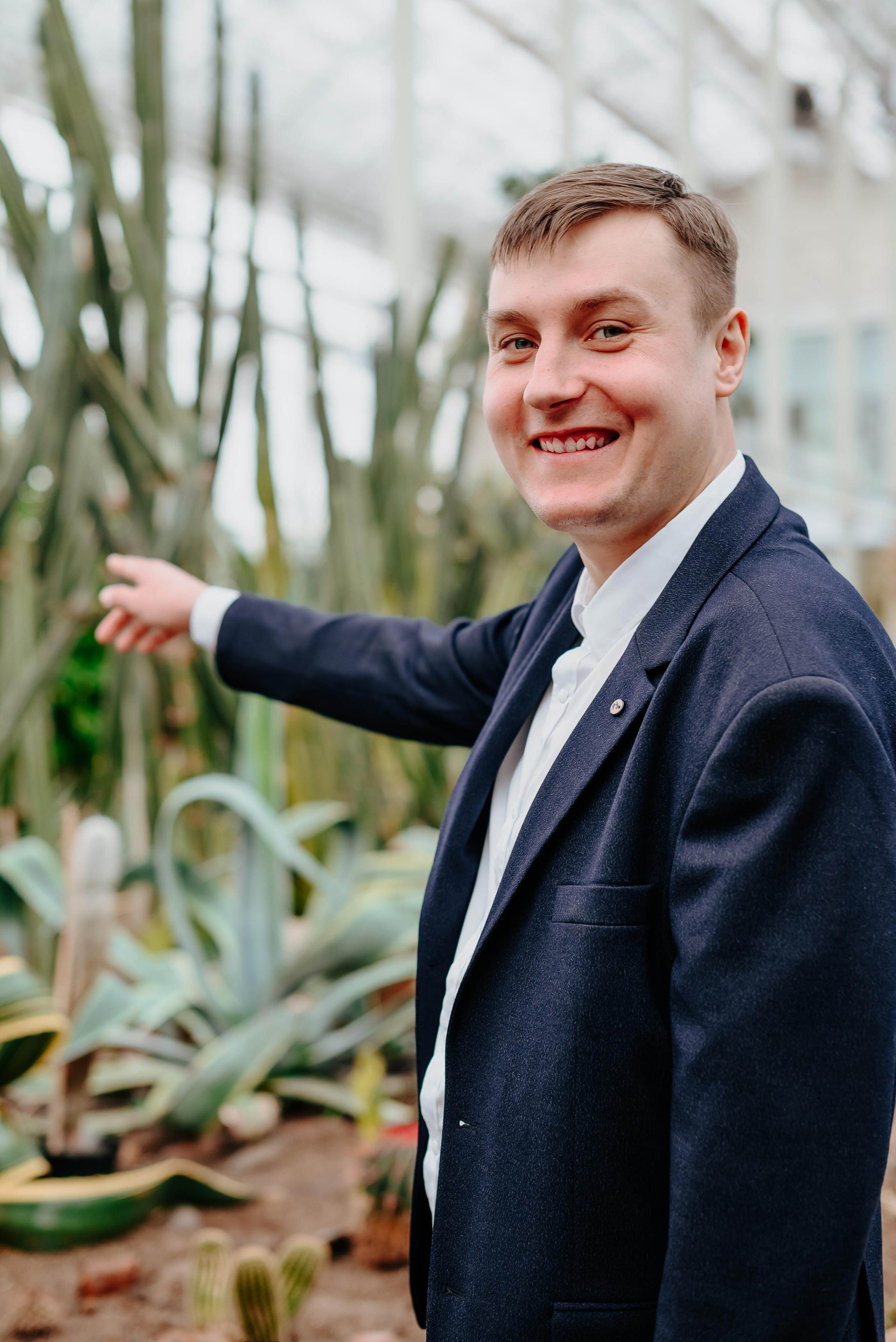 Свадебная фотосъёмка в ботаническом саду Кемерово