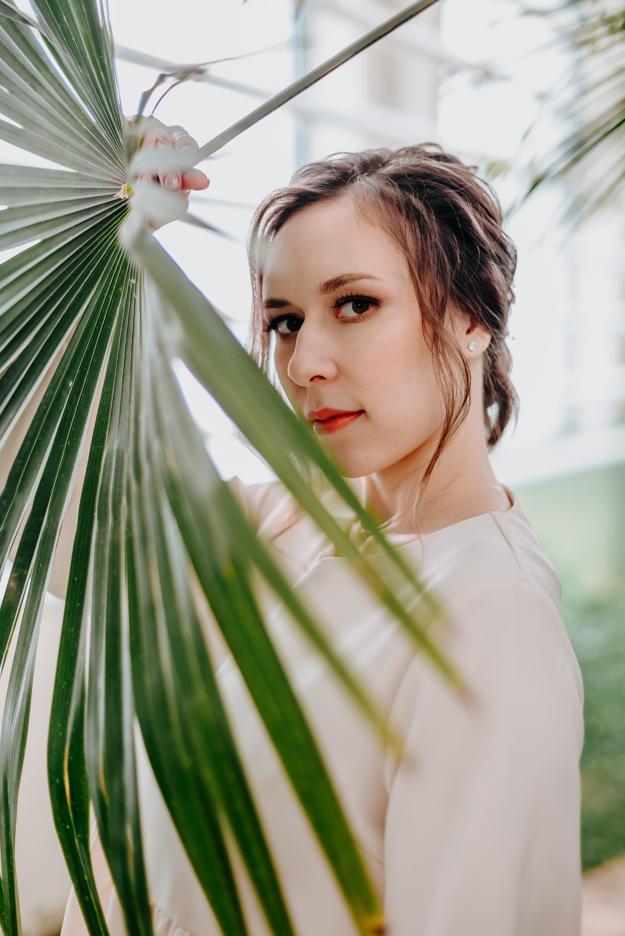 Свадебная фотосъёмка в ботаническом саду Кемерово