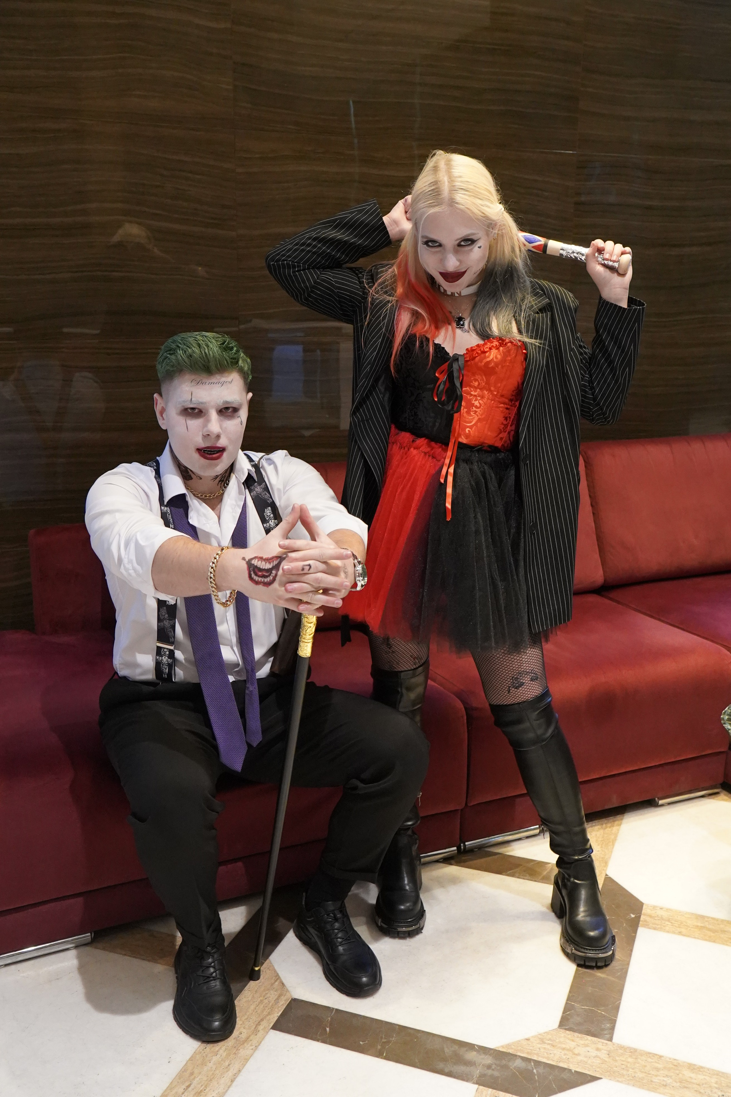 Харли и Джокер. Фотограф и видеограф Елена Суетенкова, Создание ярких воспоминаний о важных событиях. Москва, Россия, Мир