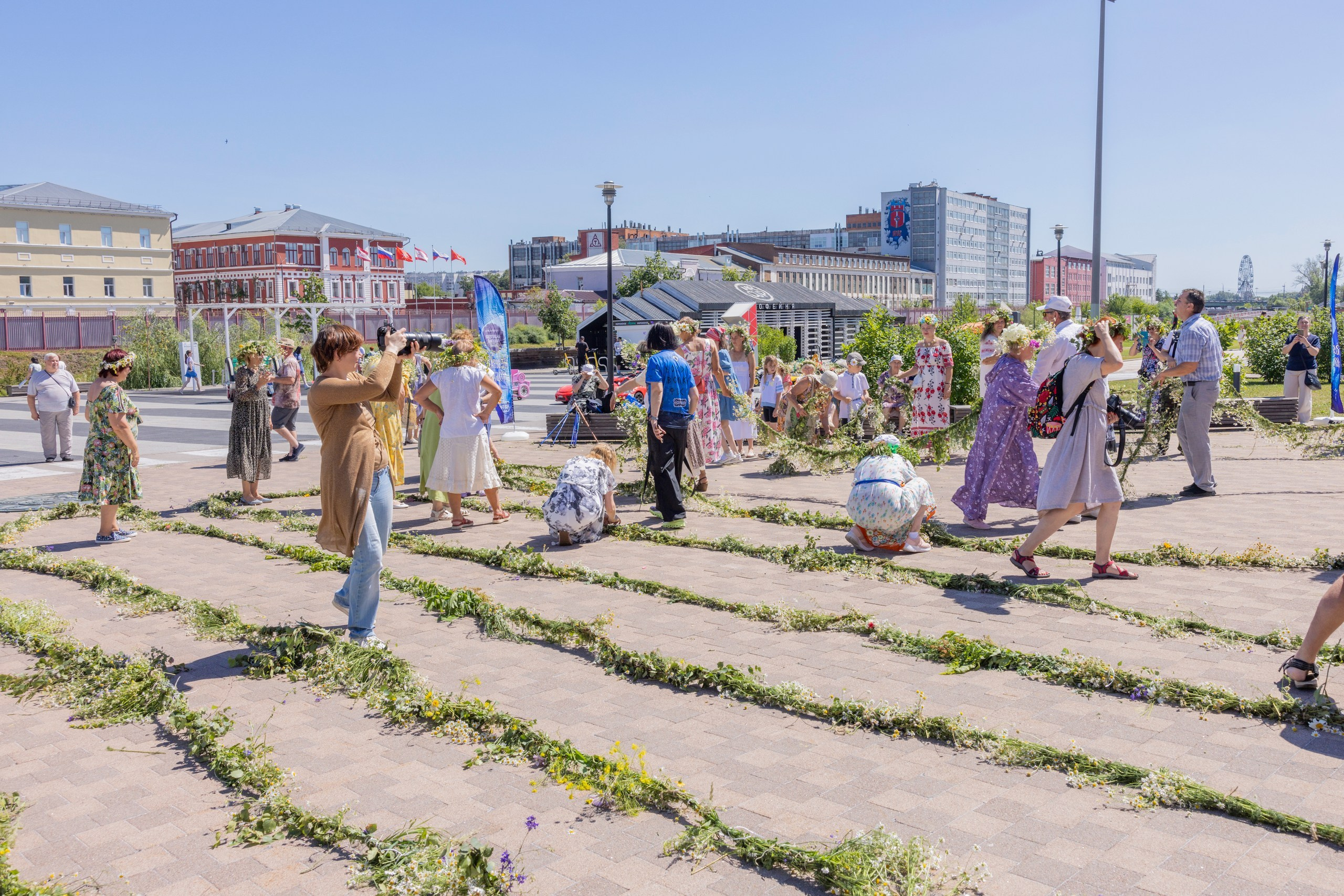 Фестиваль «Ромашковый хоровод». Северная ходьба. Фотограф в Туле Крупский АнДРей. Фотостудия «КАДР71» в Туле