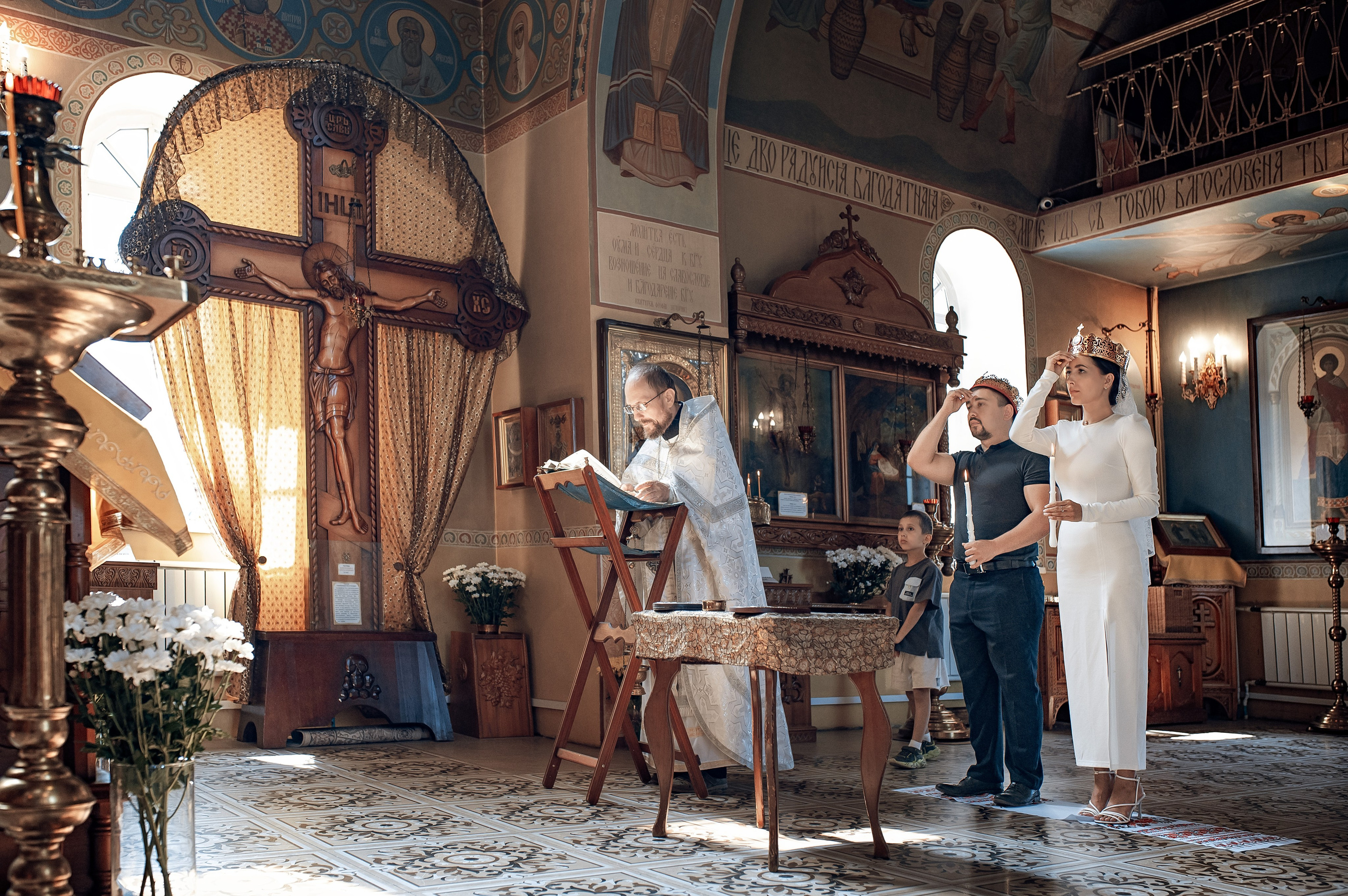 Венчание Веры и Рустама. Фотографы крещения/венчания  Красноярск Татьяна и Вячеслав Переваловы