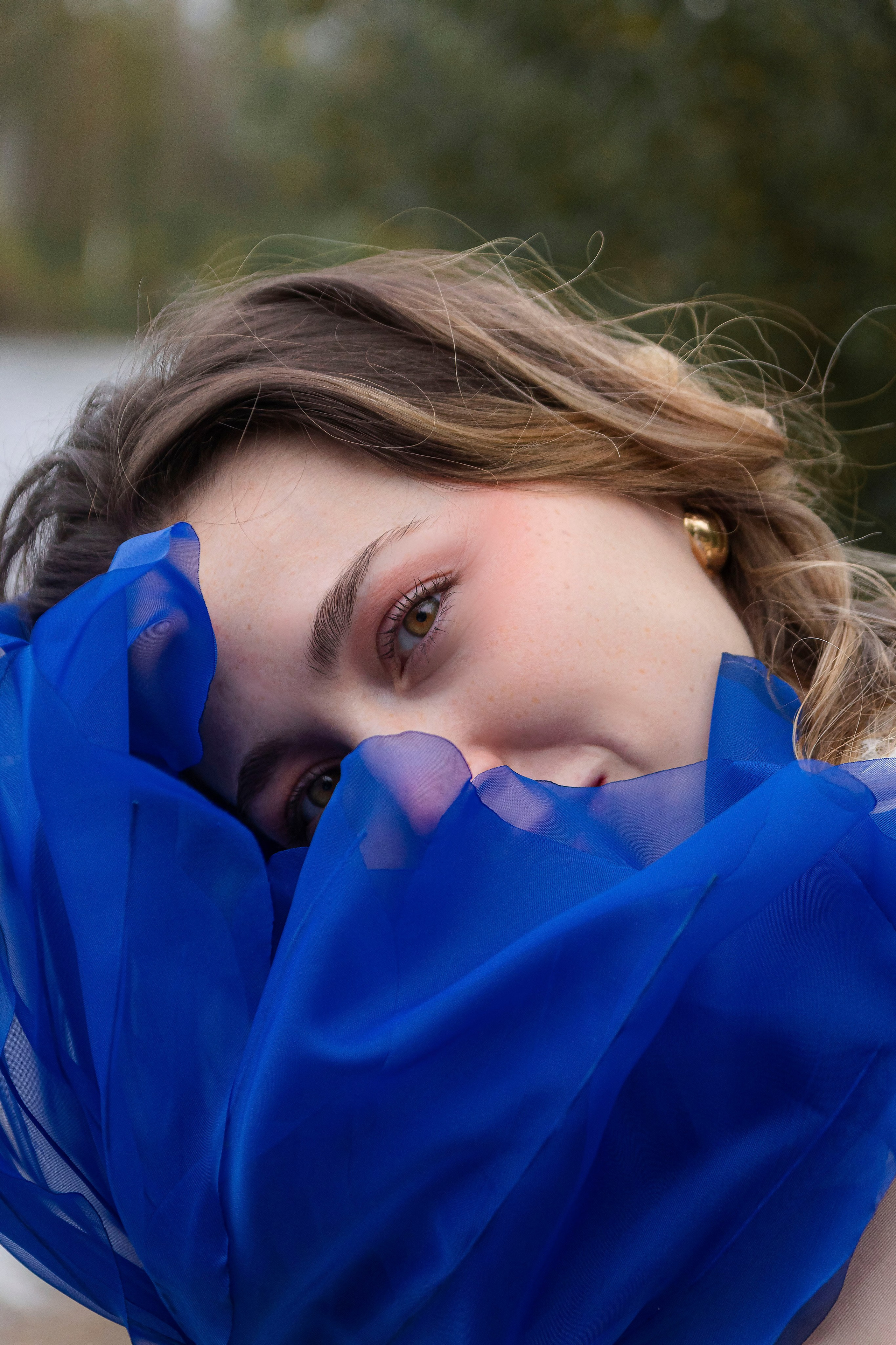 Афина в осени. Портретный фотограф в Санкт-Петербурге Савельева Ольга