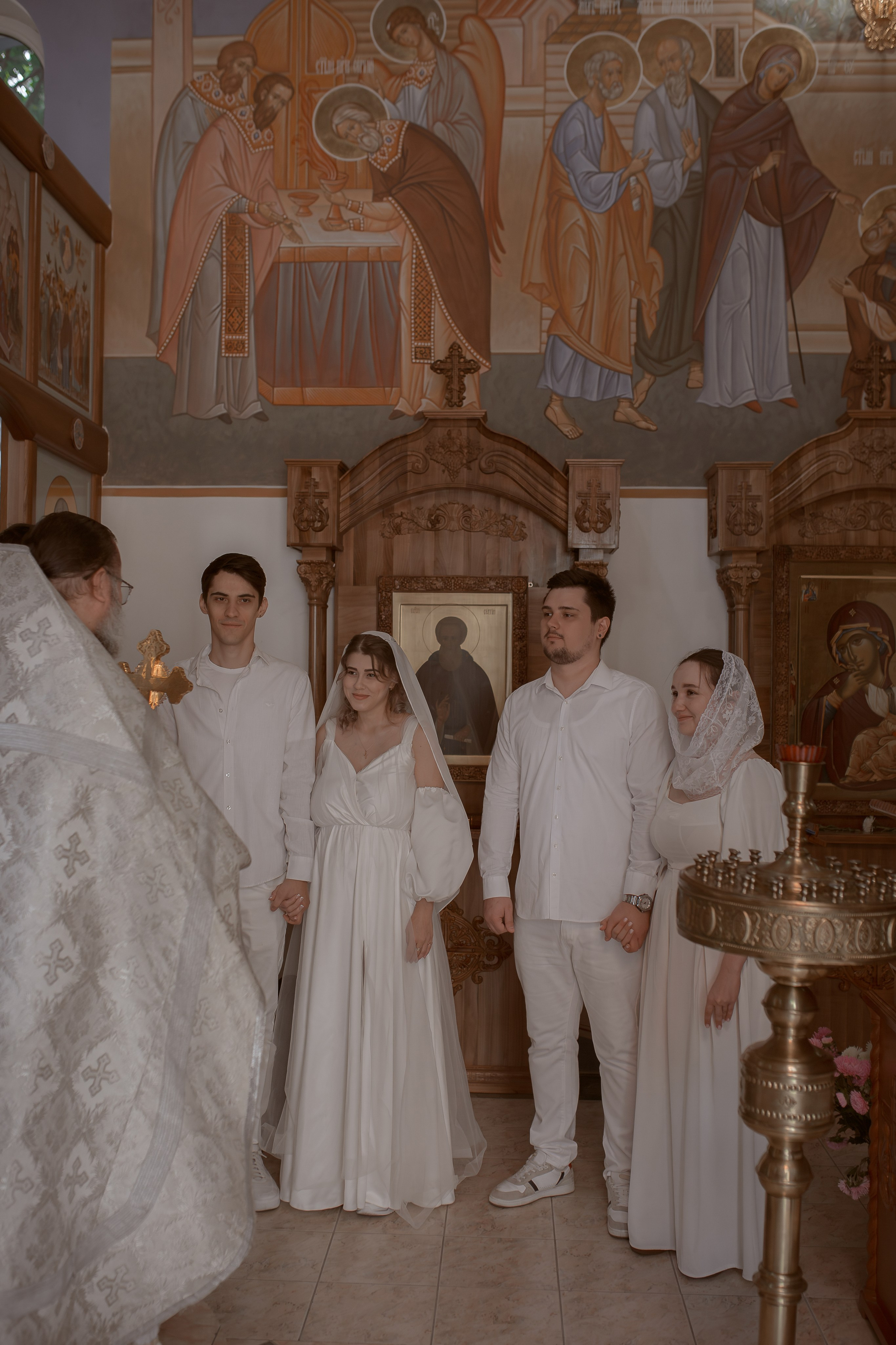 Двойное венчание. Фотограф на Крещение и Венчание в Ташкенте