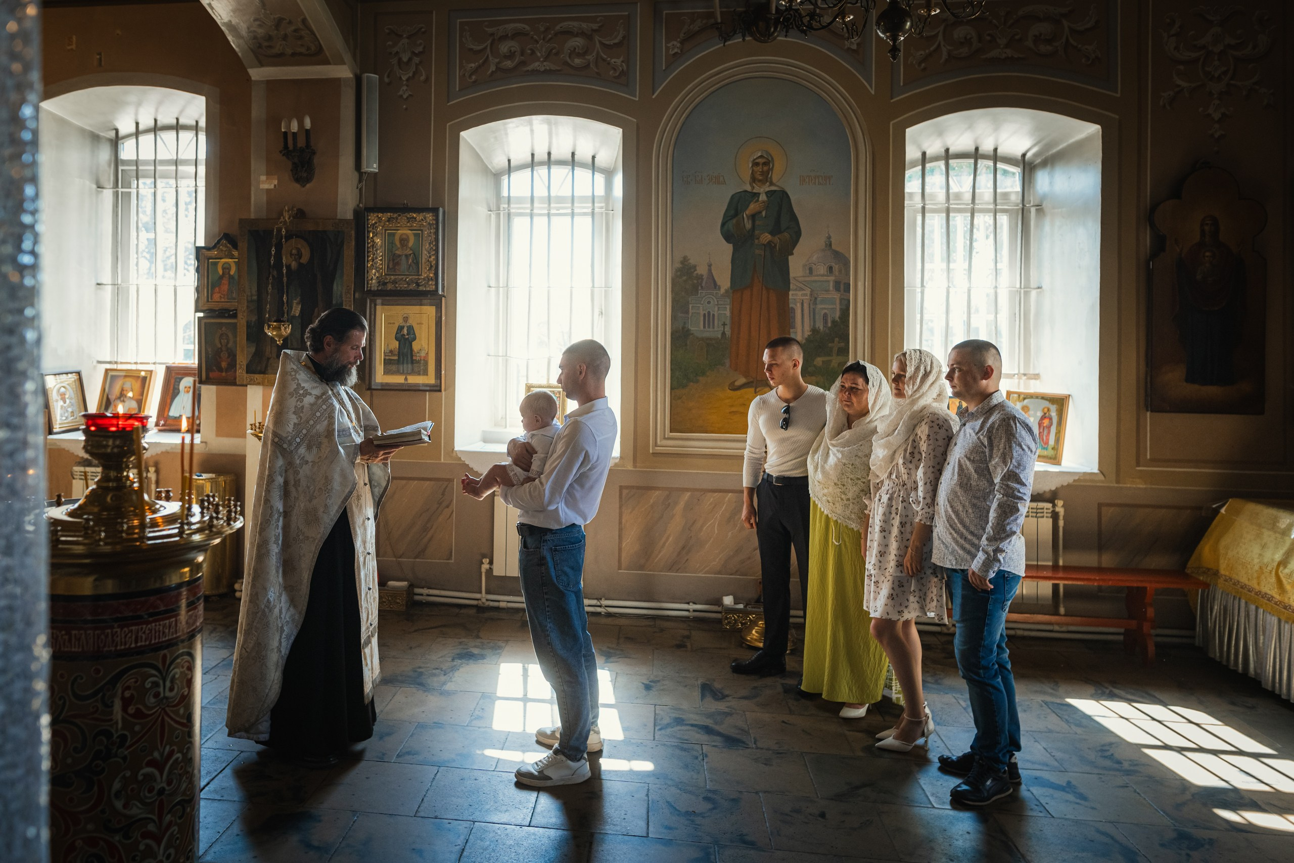 Таинство крещения венчания