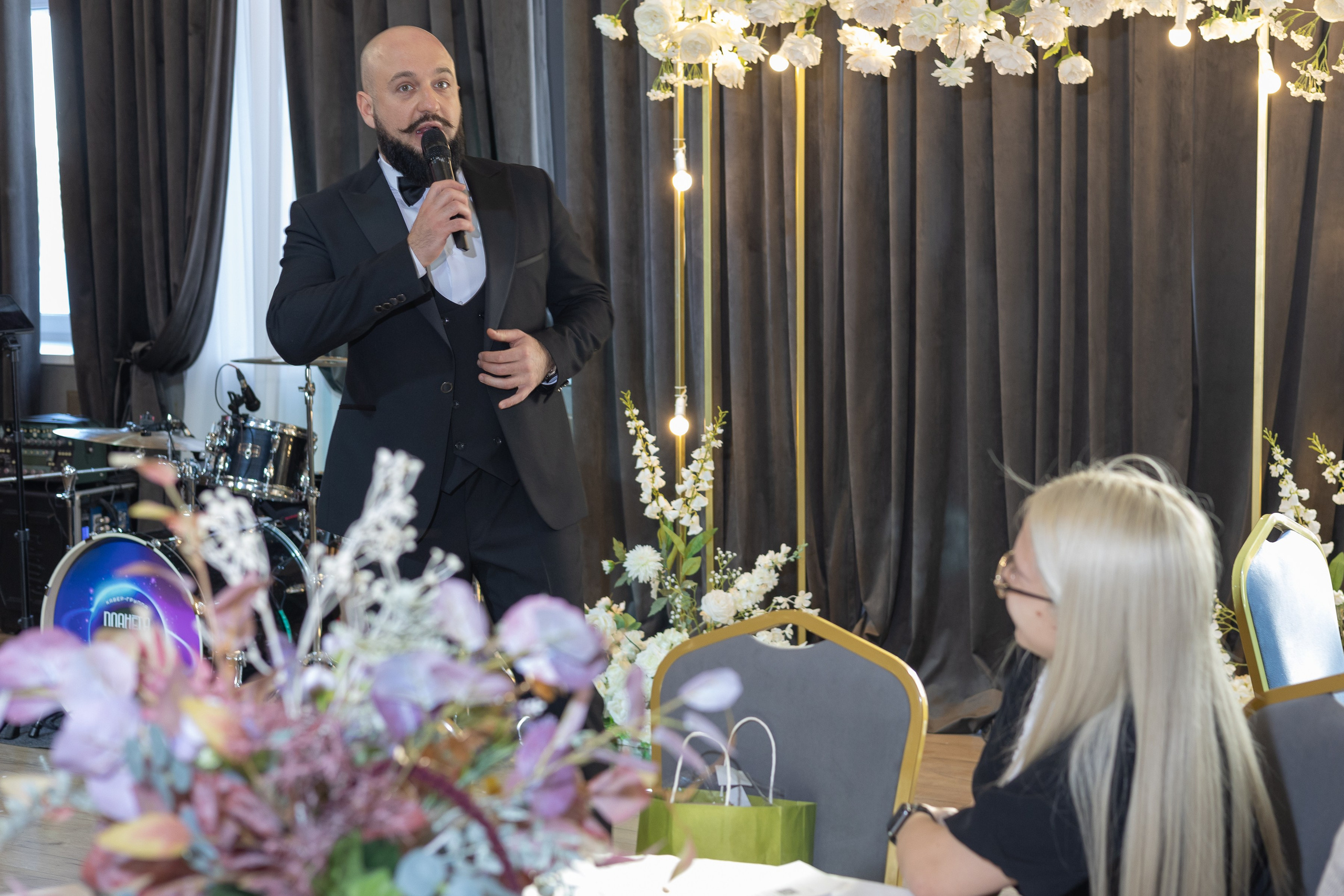 Свадебное чаепитие для молодоженов